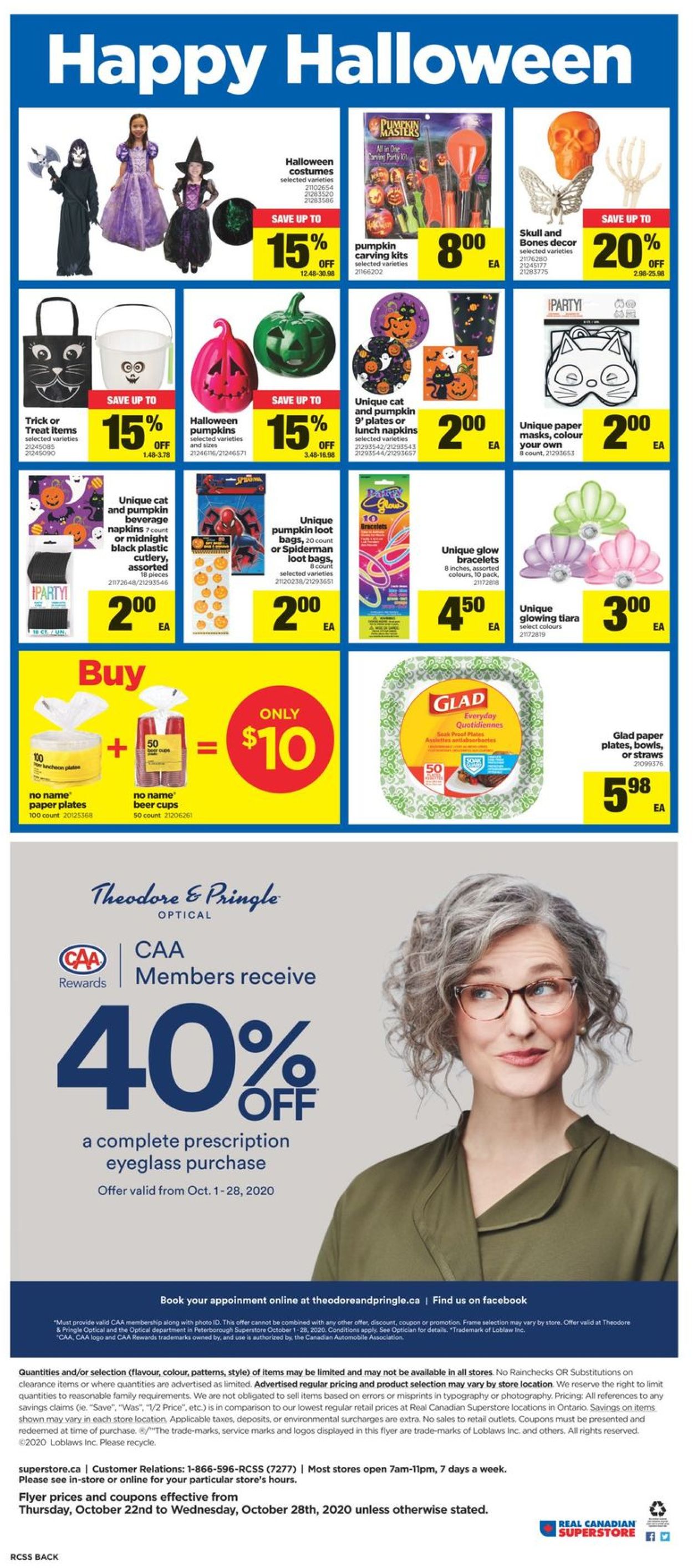 Real Canadian Superstore Flyer - 10/22-10/28/2020 (Page 16)