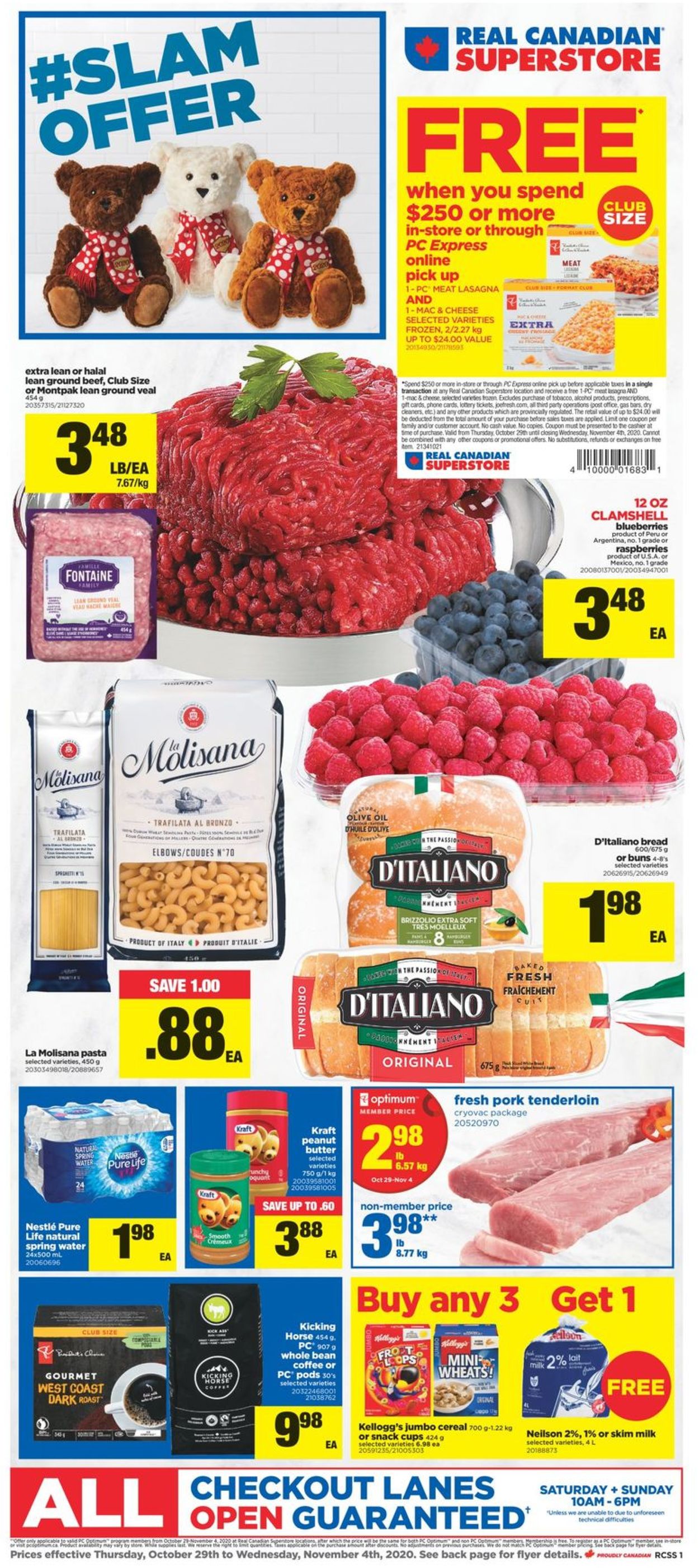 Real Canadian Superstore Flyer - 10/29-11/04/2020
