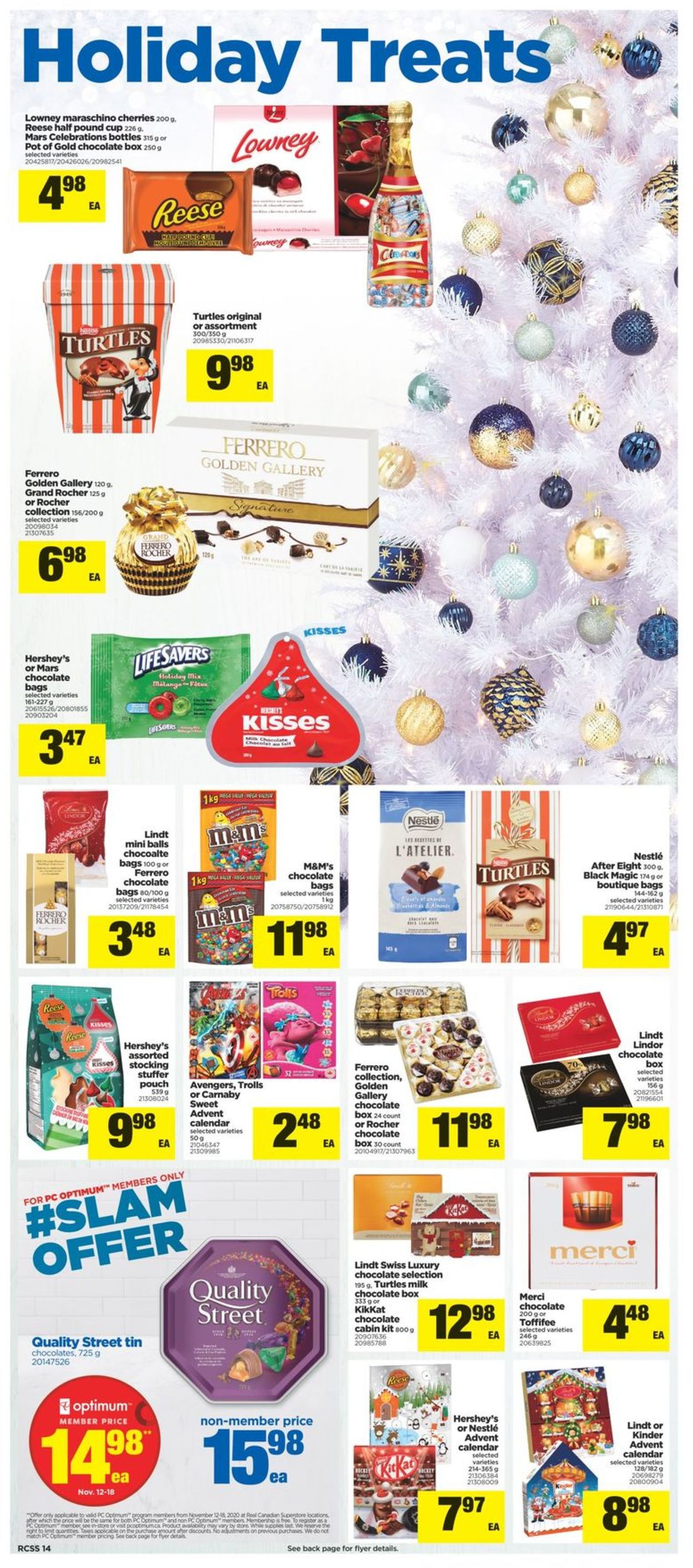 Real Canadian Superstore - Holiday 2020 Flyer - 11/12-11/18/2020 (Page 14)