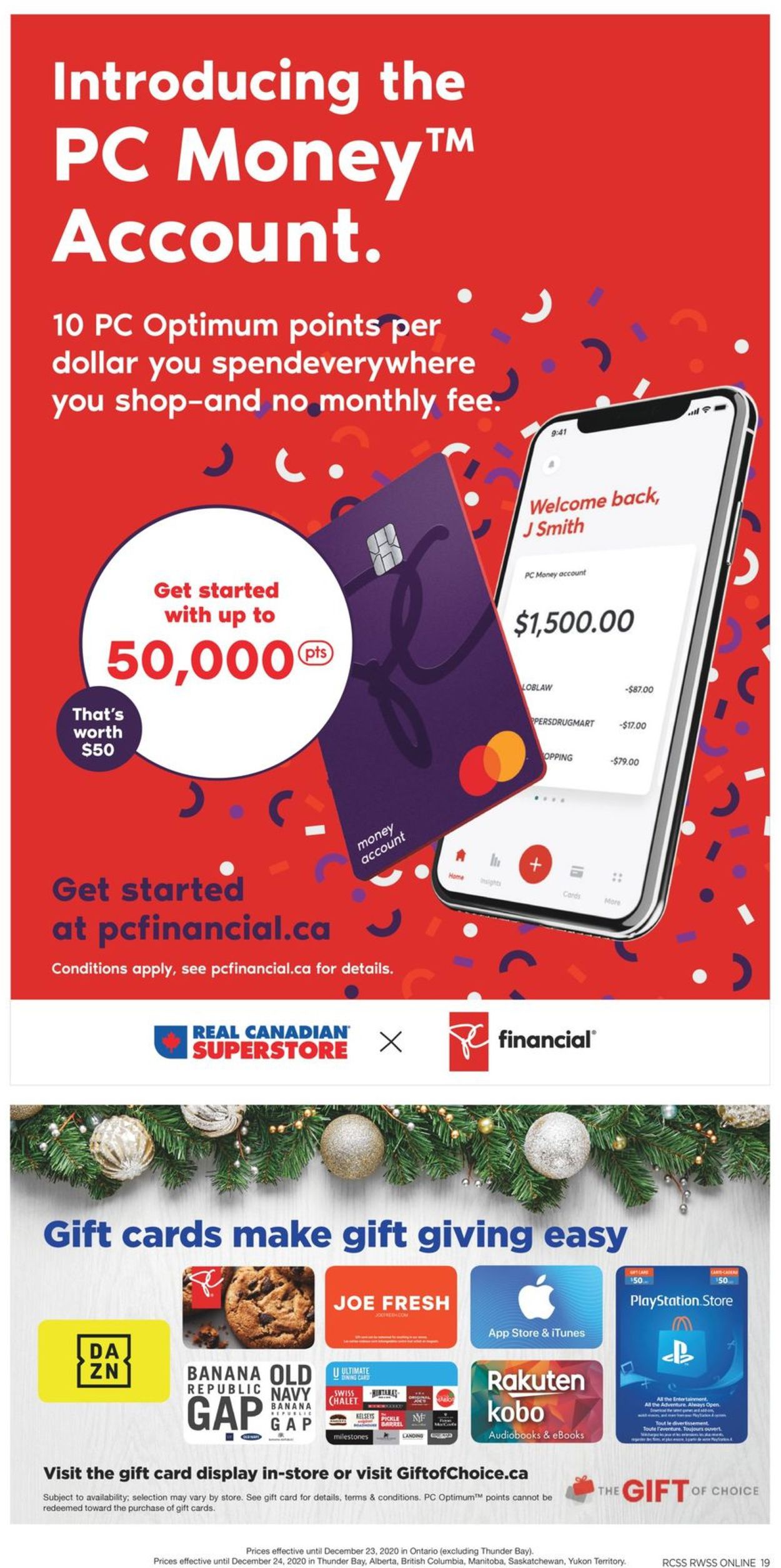 Real Canadian Superstore - Holiday 2020 Flyer - 11/12-12/23/2020 (Page 19)