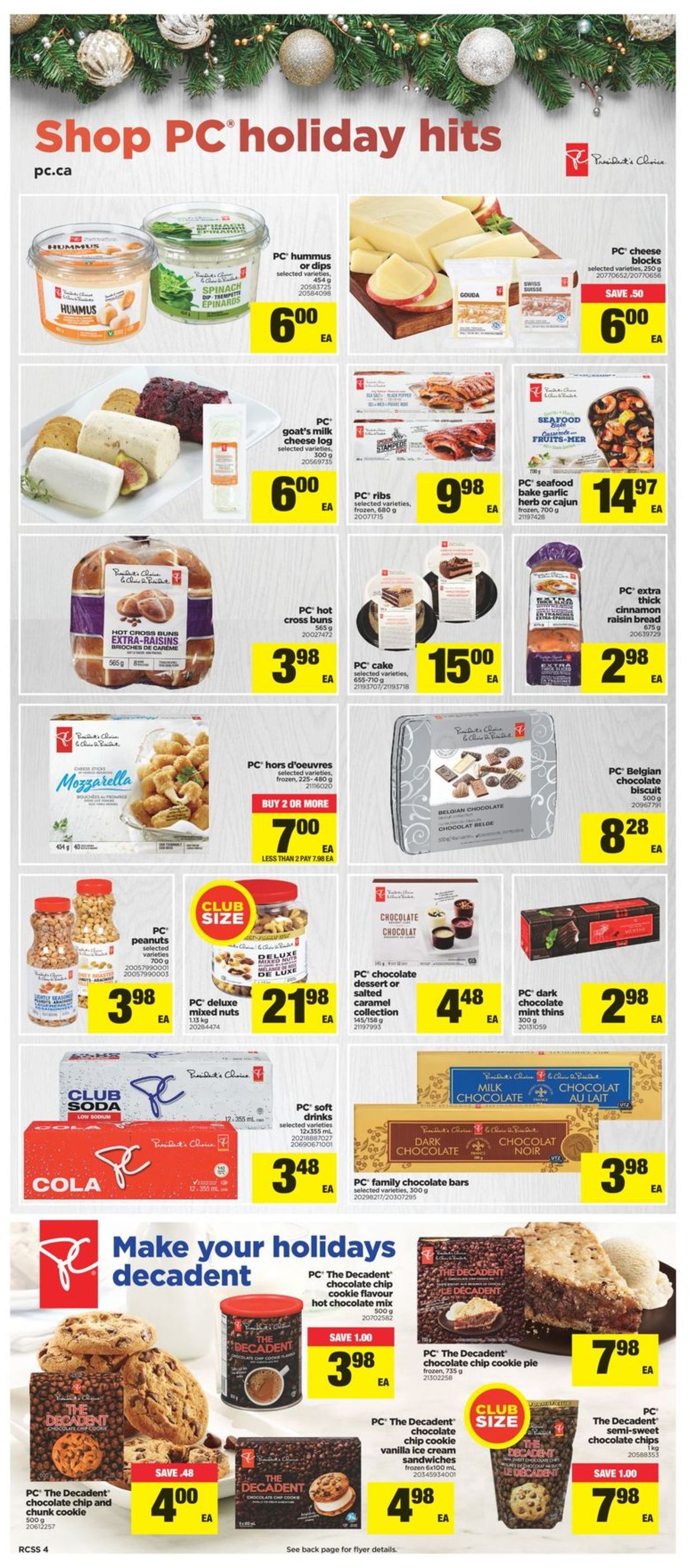 Real Canadian Superstore - Holiday 2020 Flyer - 12/10-12/16/2020 (Page 4)