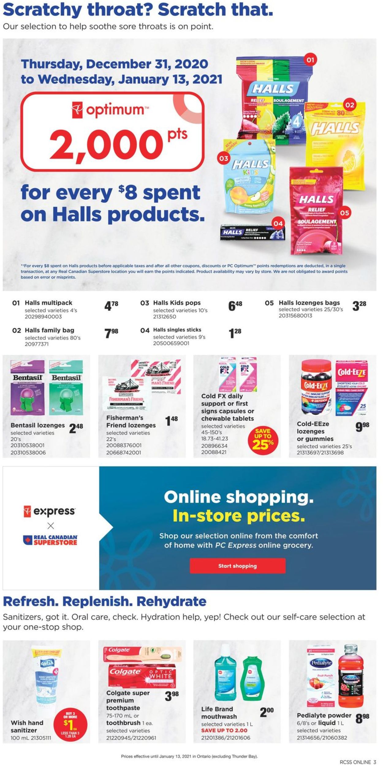 Real Canadian Superstore Flyer - 12/31-01/13/2021 (Page 3)