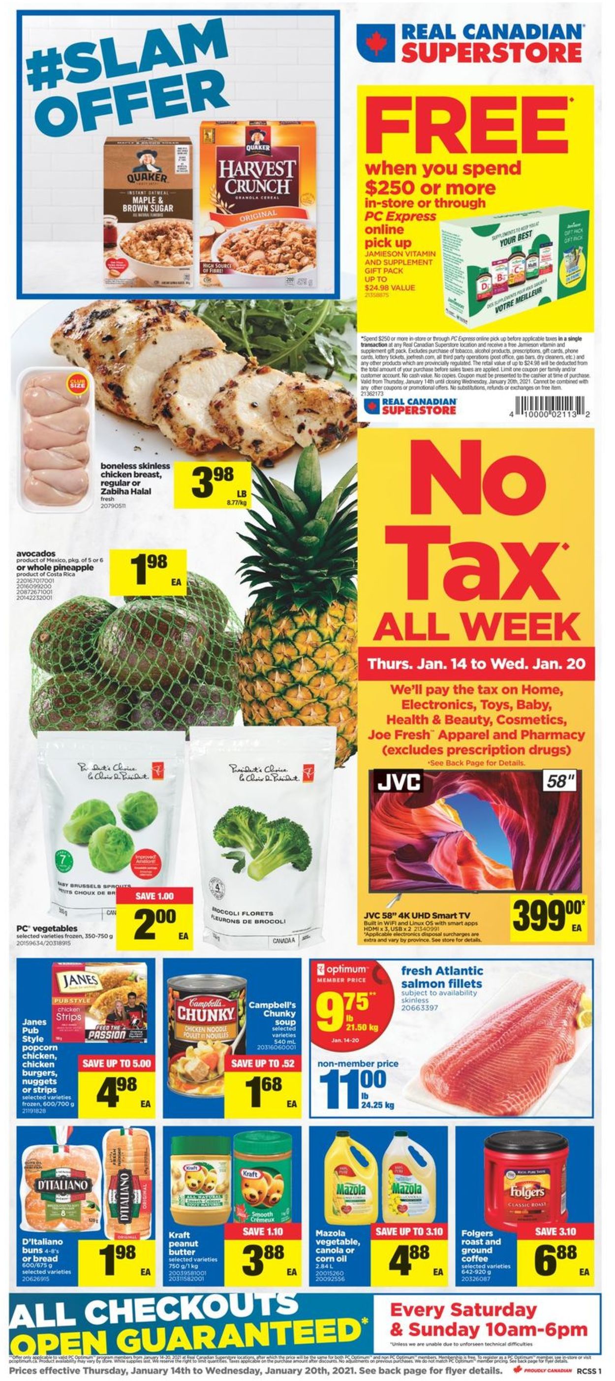 Real Canadian Superstore Flyer - 01/14-01/20/2021