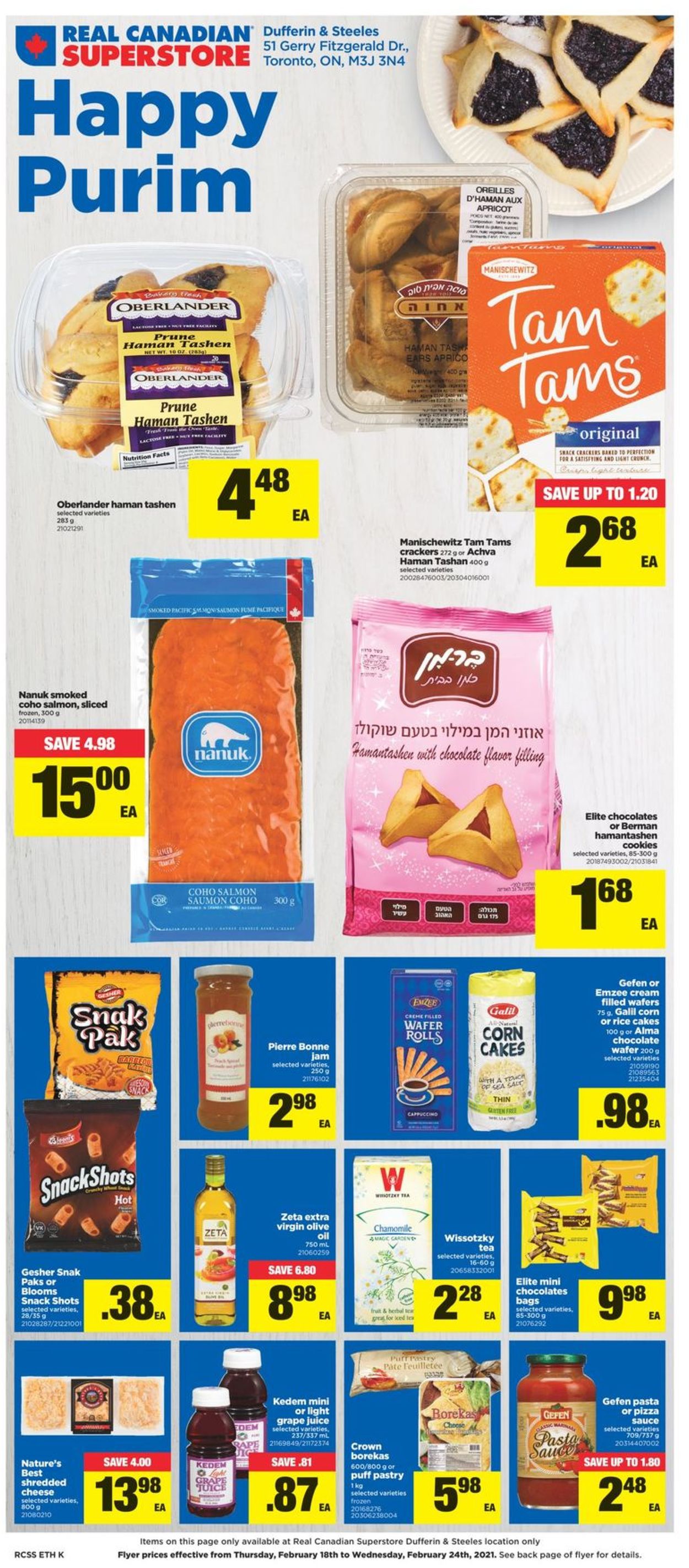 Real Canadian Superstore Flyer - 02/18-02/24/2021