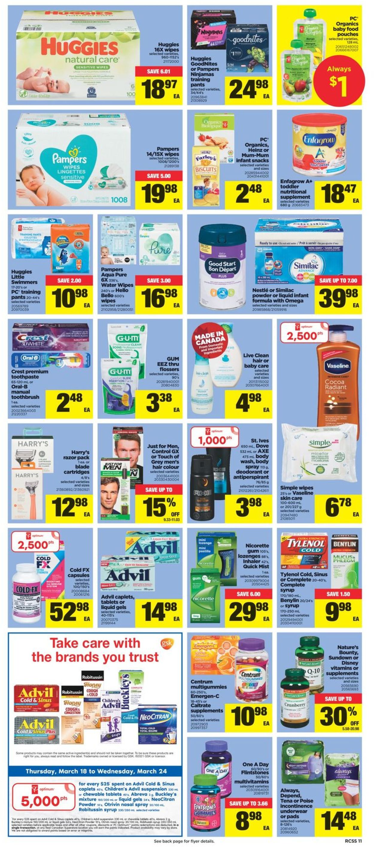 Real Canadian Superstore Flyer - 03/18-03/24/2021 (Page 11)