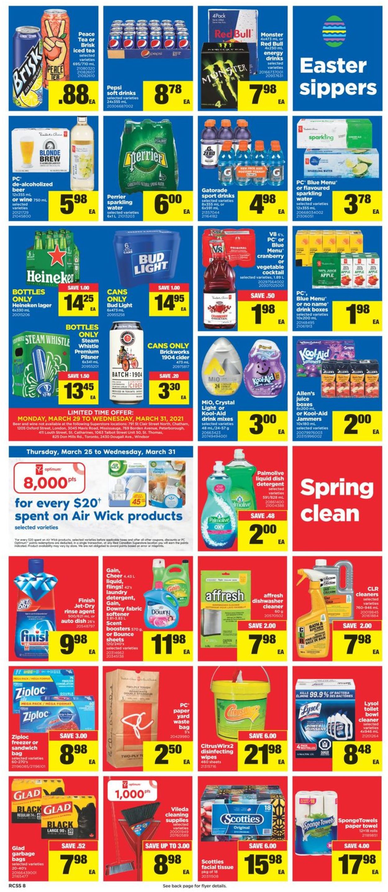 Real Canadian Superstore Flyer - 03/25-03/31/2021 (Page 8)