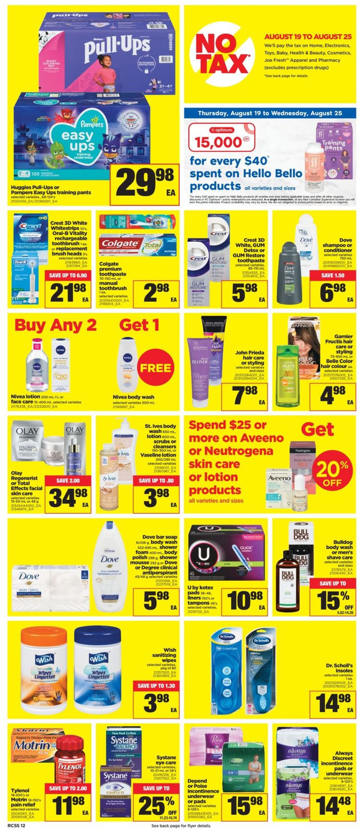 Real Canadian Superstore Flyer - 08/19-08/25/2021 (Page 12)