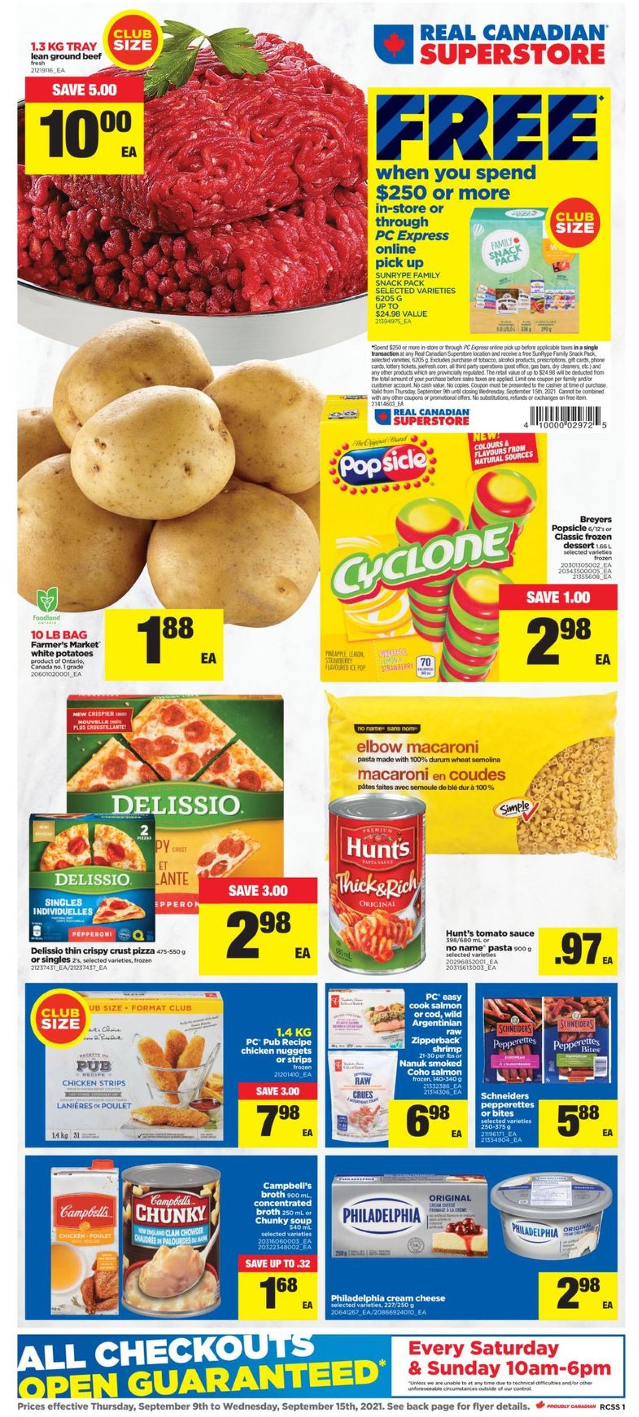 Real Canadian Superstore Flyer - 09/09-09/15/2021