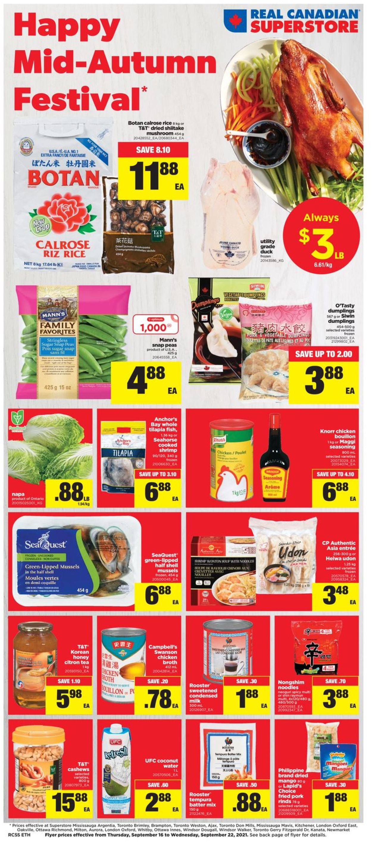Real Canadian Superstore Flyer - 09/16-09/22/2021