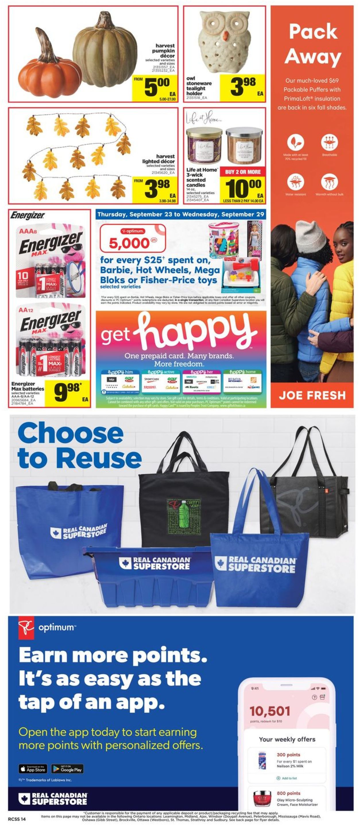 Real Canadian Superstore Flyer - 09/23-09/29/2021 (Page 14)