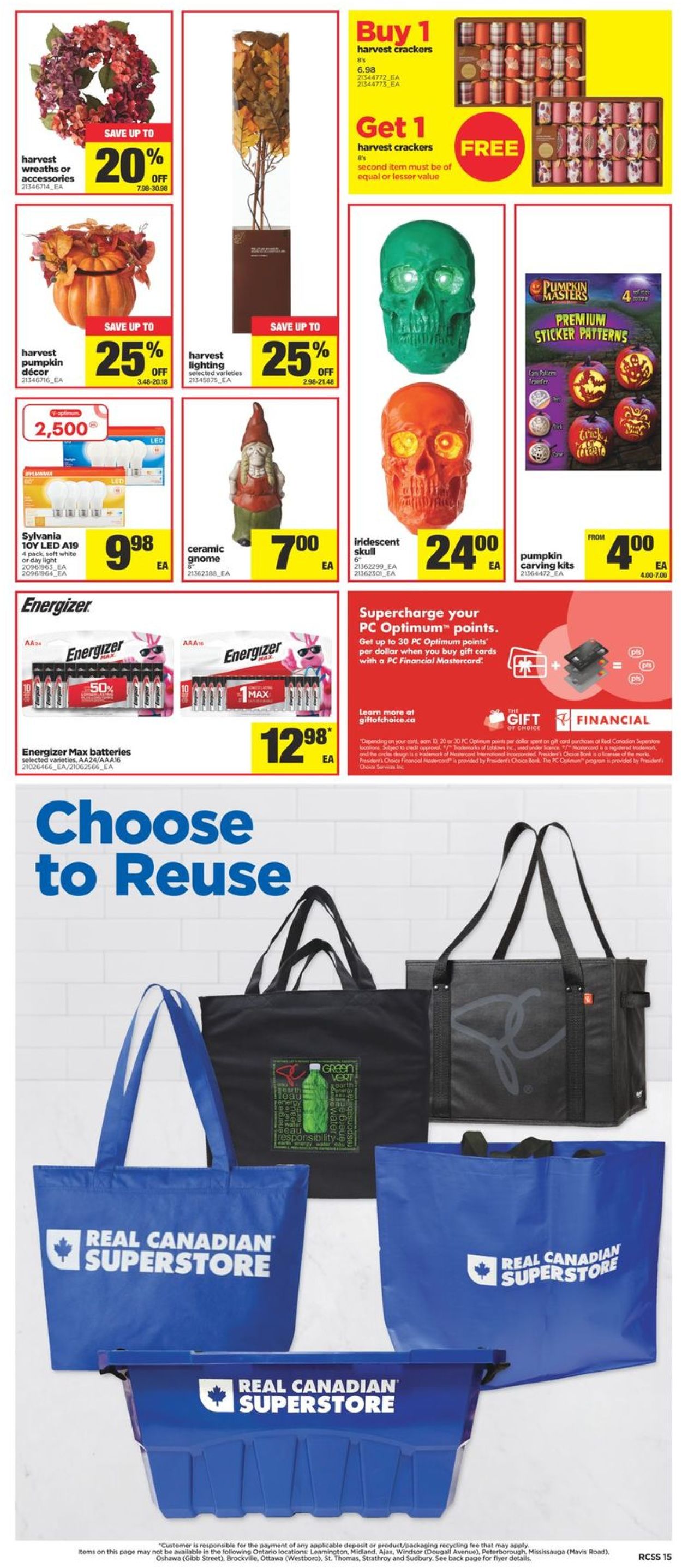 Real Canadian Superstore Flyer - 09/30-10/06/2021 (Page 15)