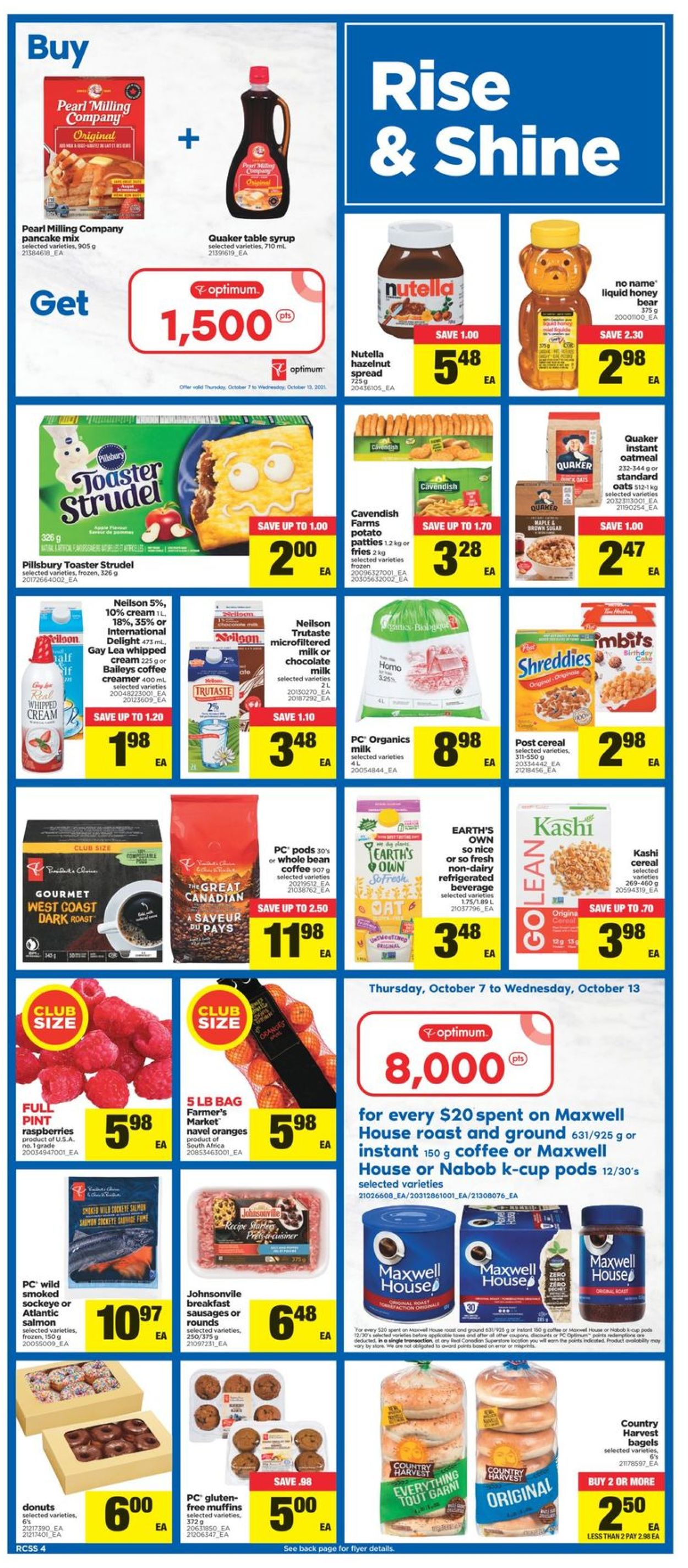 Real Canadian Superstore Flyer - 10/07-10/13/2021 (Page 4)