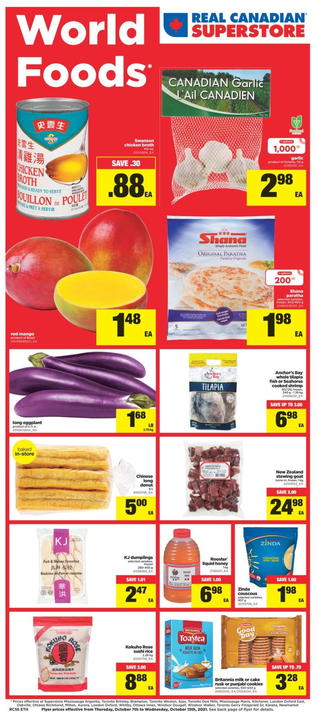 Real Canadian Superstore Flyer - 10/07-10/13/2021