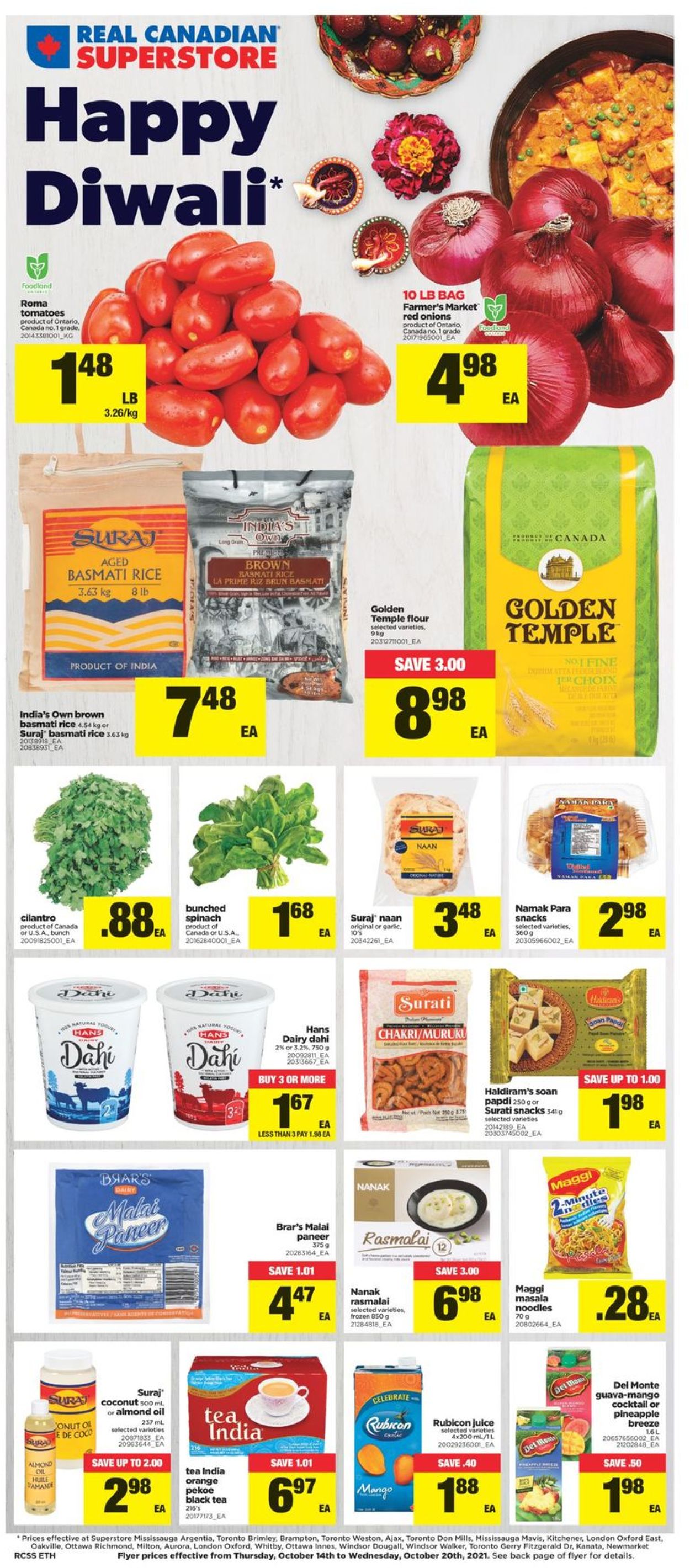 Real Canadian Superstore Flyer - 10/14-10/20/2021