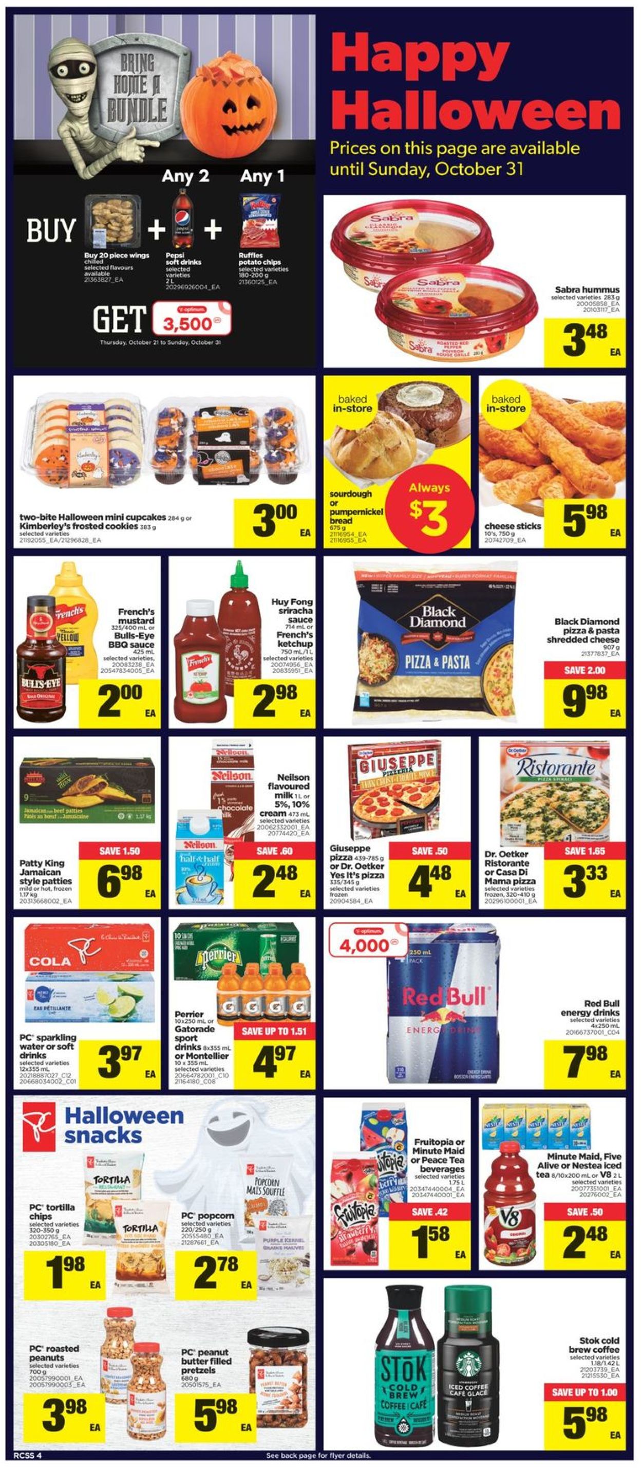 Real Canadian Superstore HALLOWEEN 2021 Flyer - 10/21-10/27/2021 (Page 4)