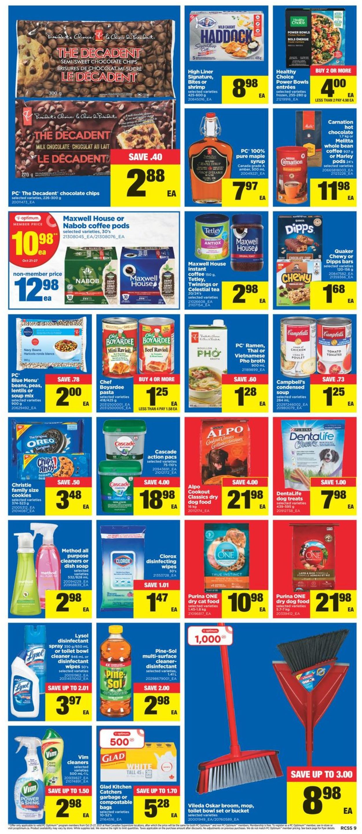 Real Canadian Superstore HALLOWEEN 2021 Flyer - 10/21-10/27/2021 (Page 9)
