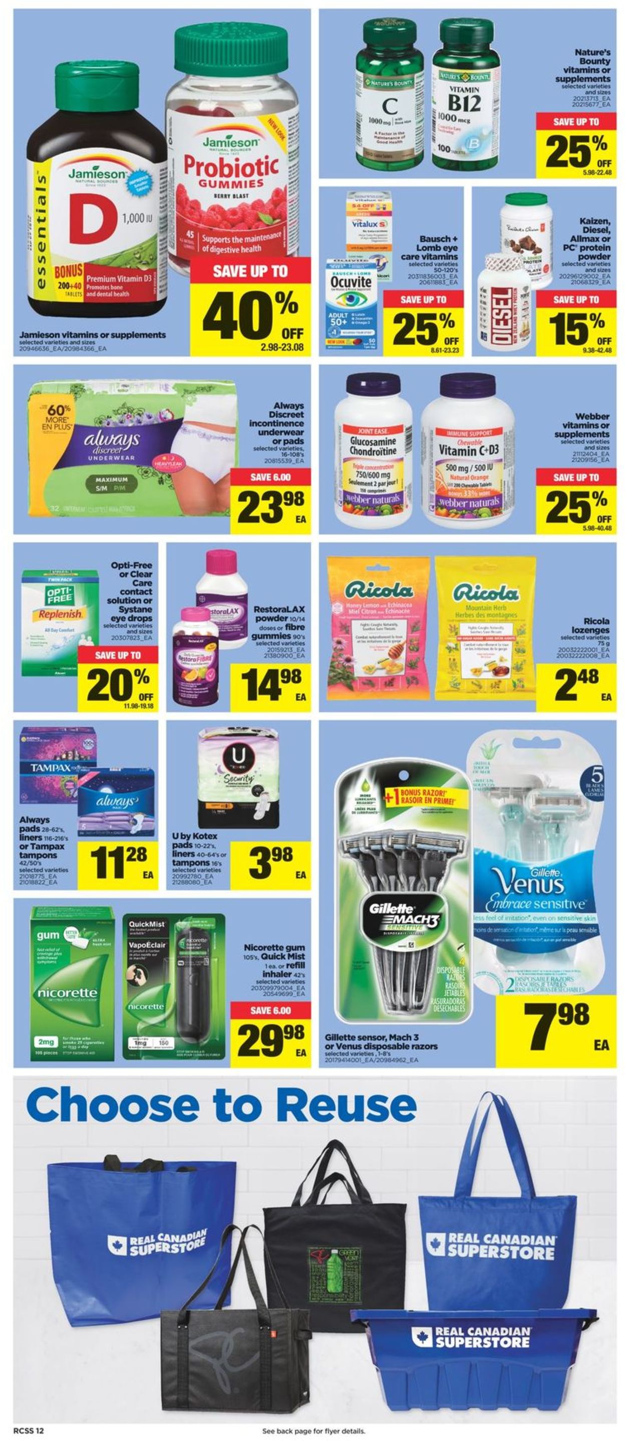 Real Canadian Superstore HALLOWEEN 2021 Flyer - 10/21-10/27/2021 (Page 12)