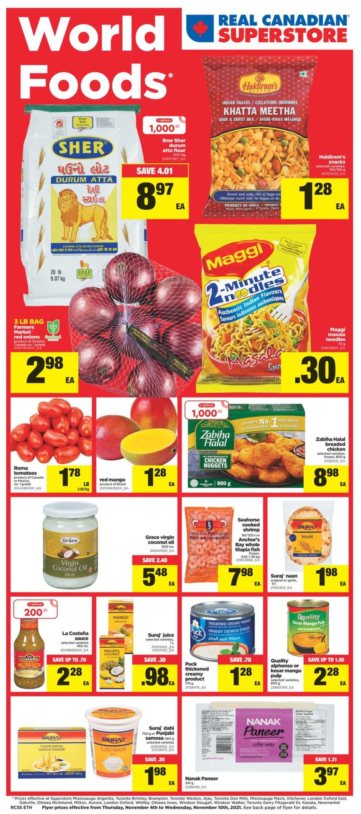 Real Canadian Superstore Flyer - 11/04-11/10/2021