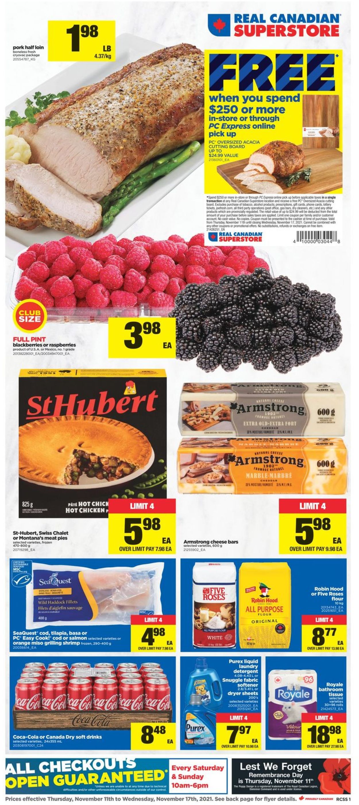Real Canadian Superstore XMAS 2021 Flyer - 11/11-11/17/2021