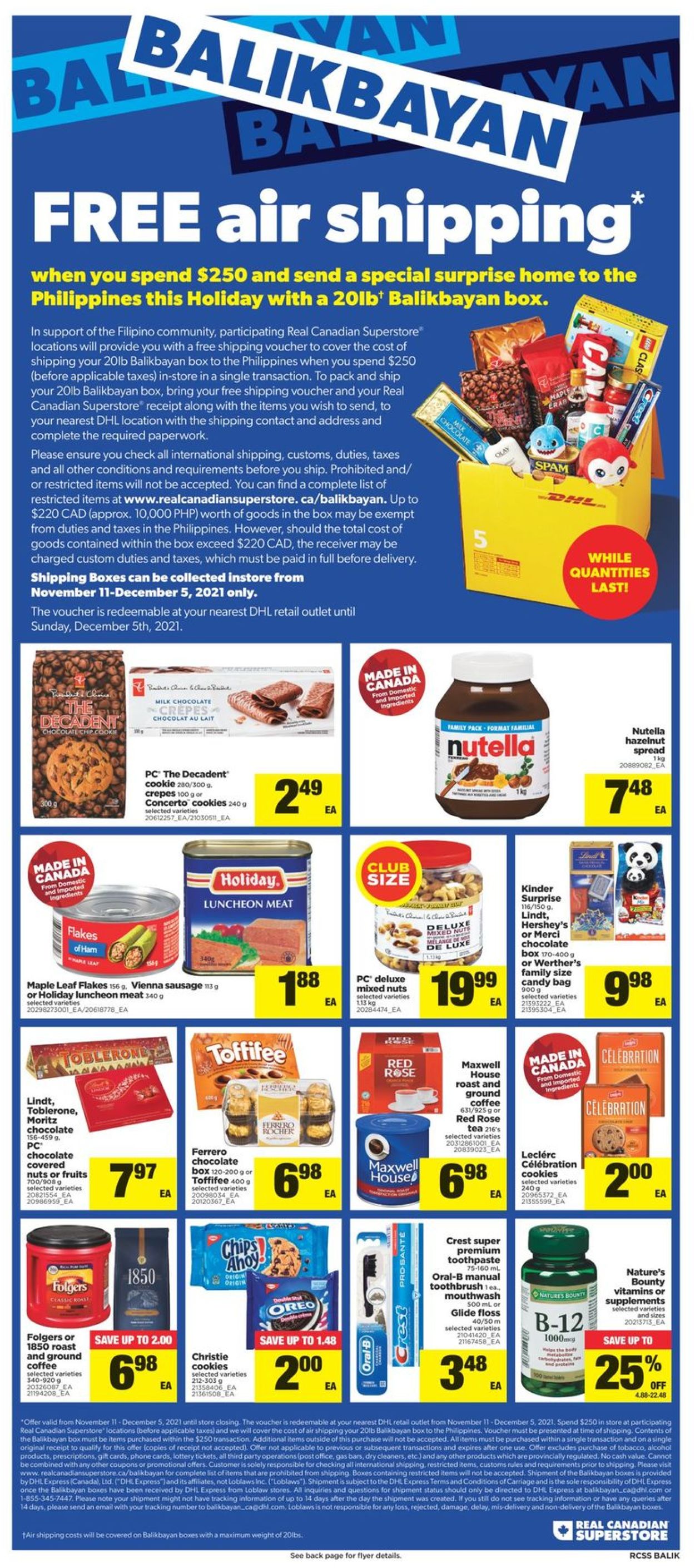 Real Canadian Superstore XMAS 2021 Flyer - 11/11-11/17/2021 (Page 2)