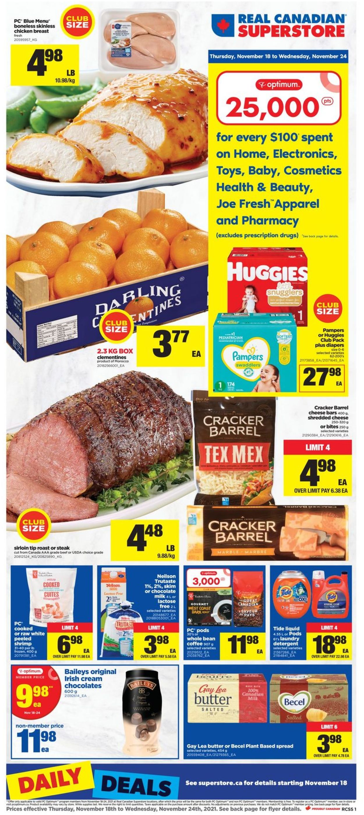 Real Canadian Superstore XMAS 2021 Flyer - 11/18-11/24/2021