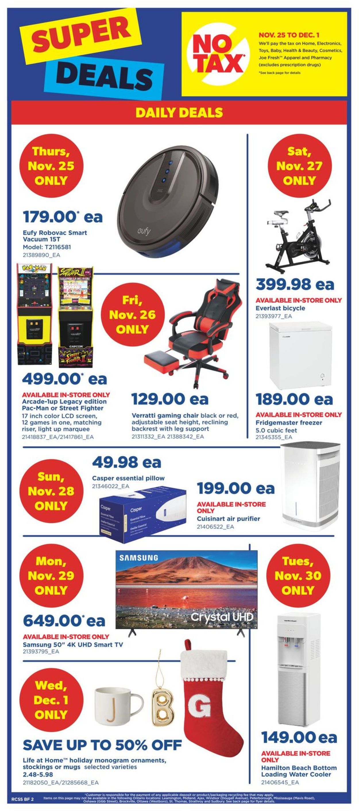 Real Canadian Superstore BLACK FRIDAY 2021 Flyer - 11/25-12/01/2021 (Page 2)