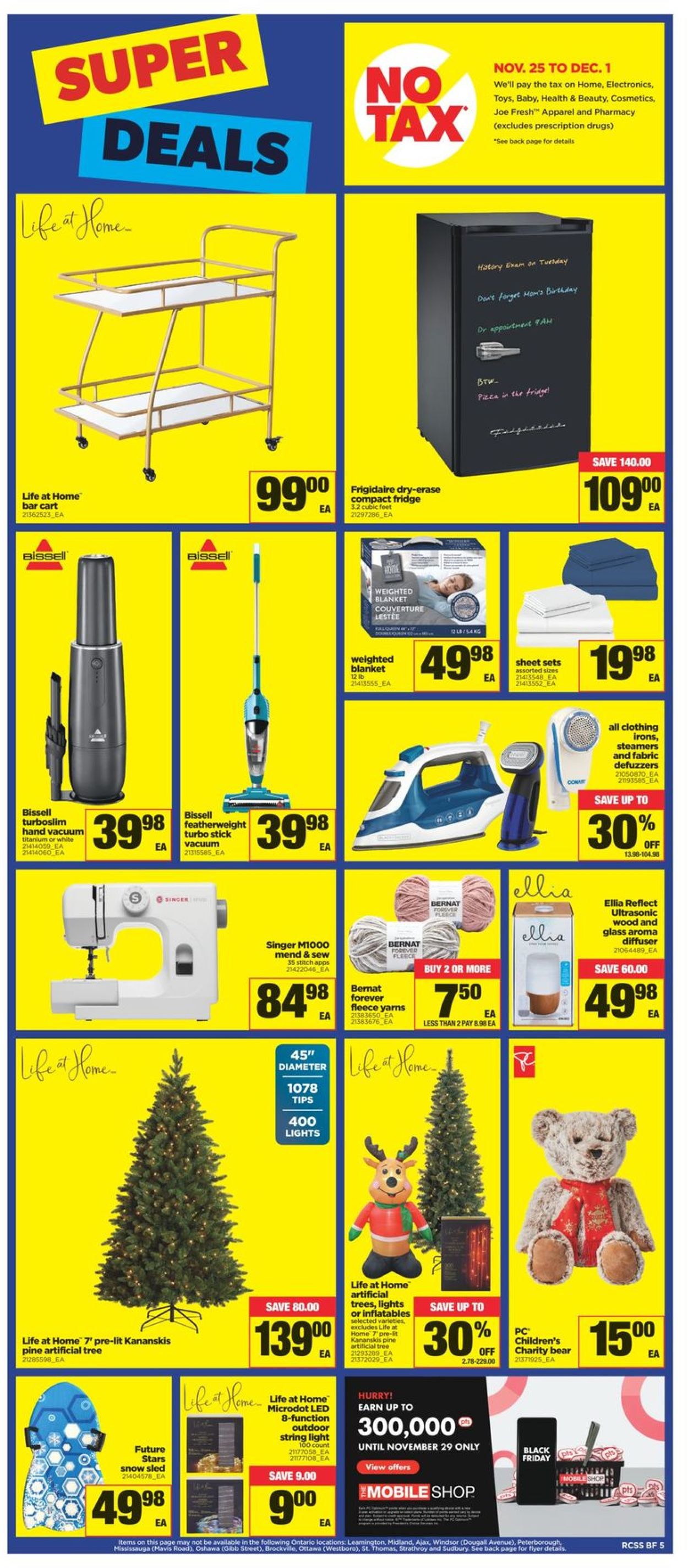 Real Canadian Superstore BLACK FRIDAY 2021 Flyer - 11/25-12/01/2021 (Page 5)