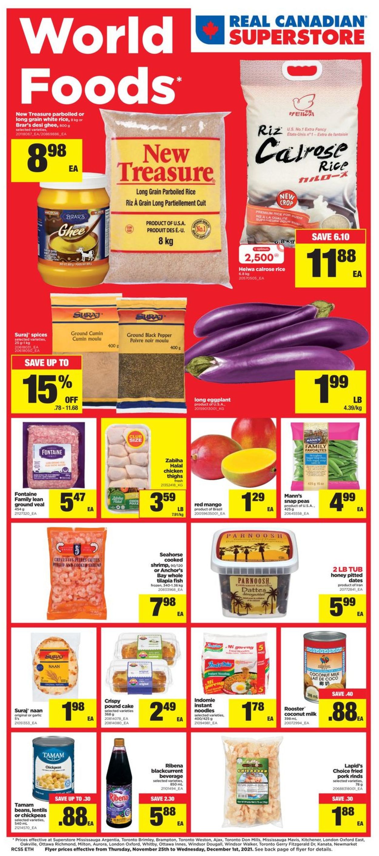 Real Canadian Superstore Flyer - 11/25-12/01/2021