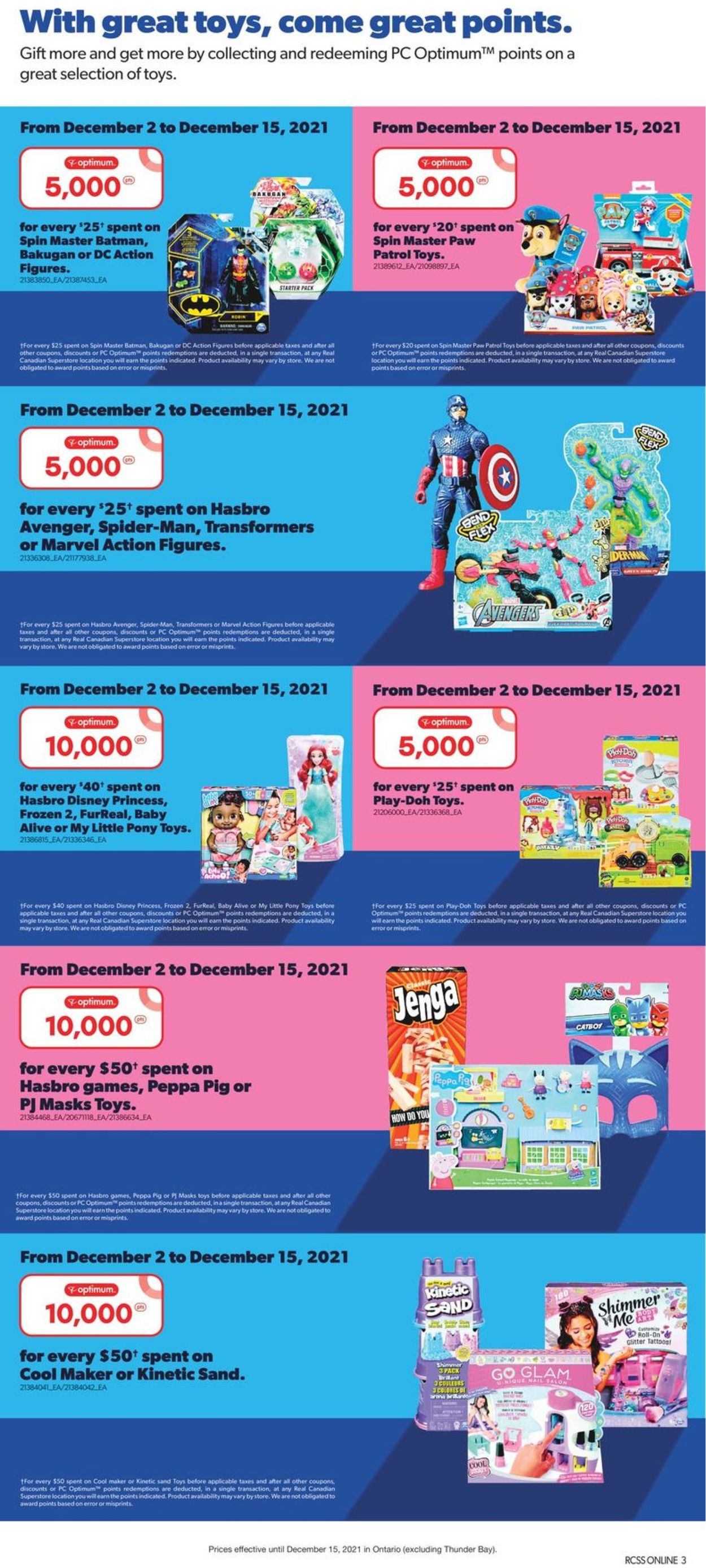 Real Canadian Superstore XMAS 2021 Flyer - 12/02-12/15/2021 (Page 3)