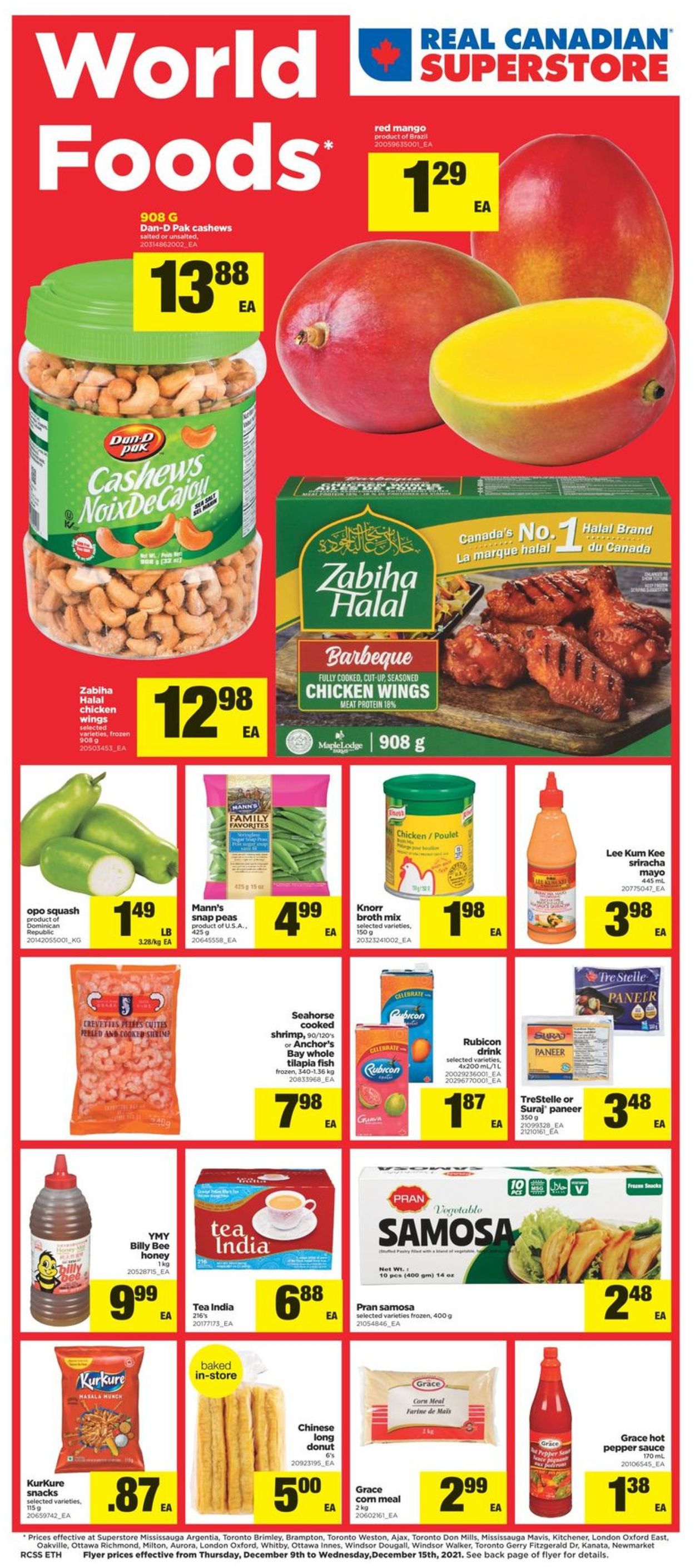 Real Canadian Superstore Flyer - 12/09-12/15/2021