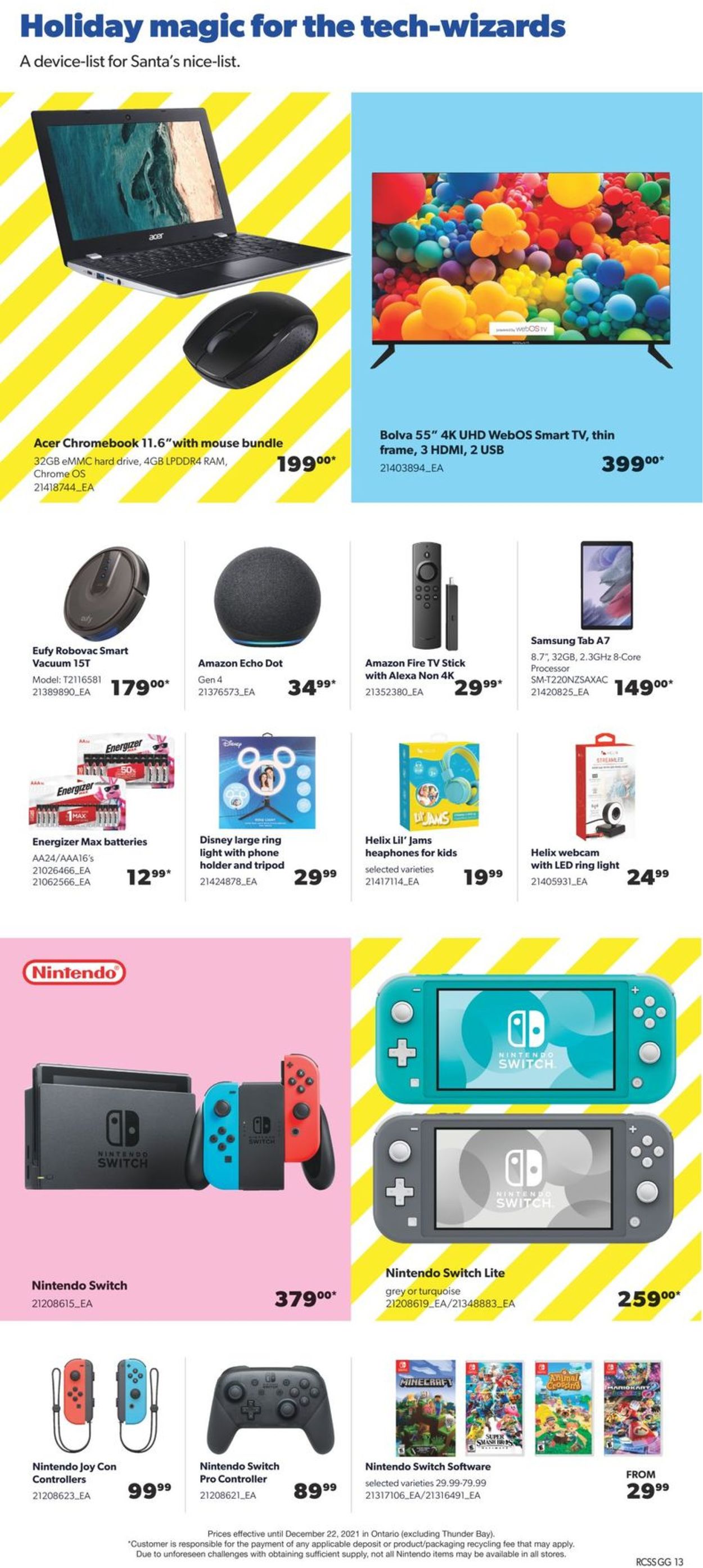 Real Canadian Superstore XMAS 2021 Flyer - 12/09-12/22/2021 (Page 13)