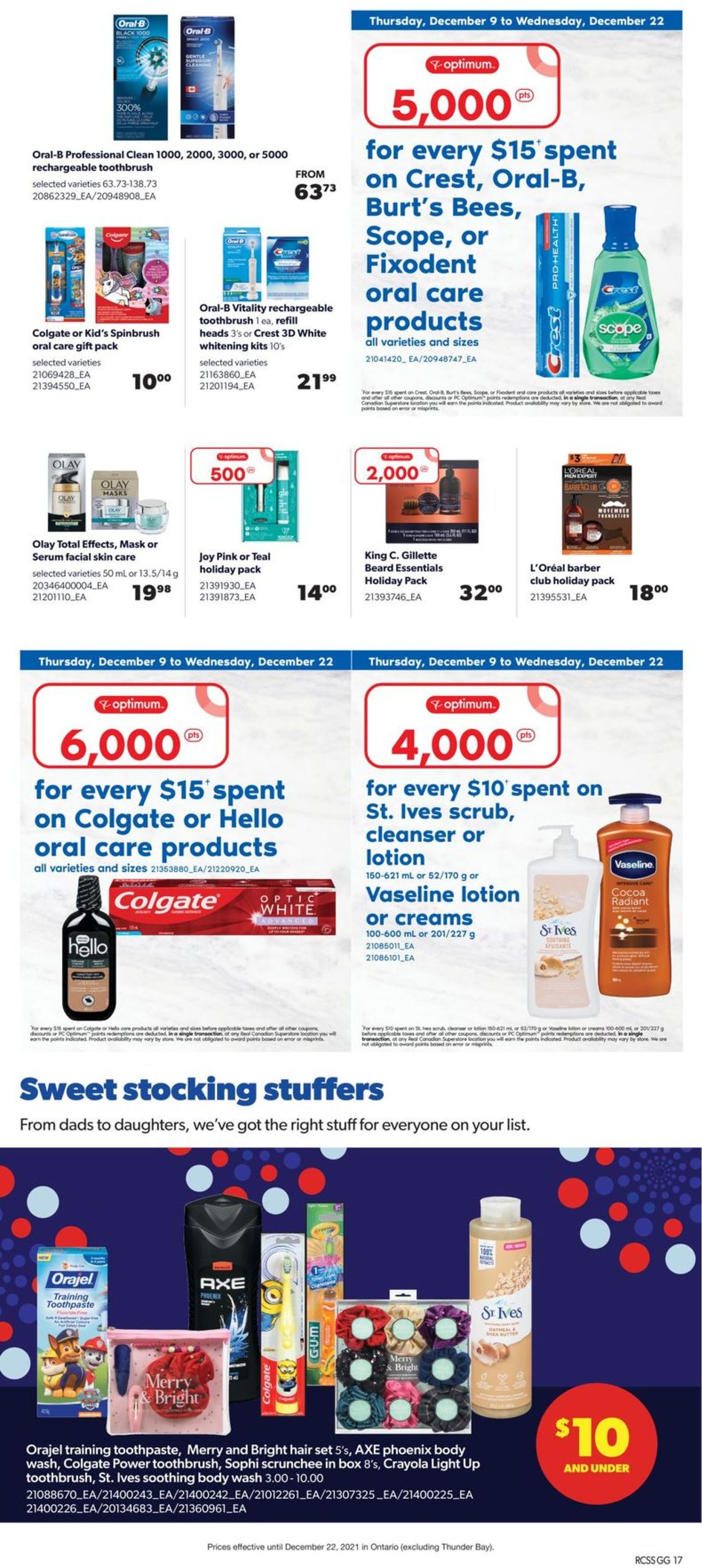 Real Canadian Superstore XMAS 2021 Flyer - 12/09-12/22/2021 (Page 17)