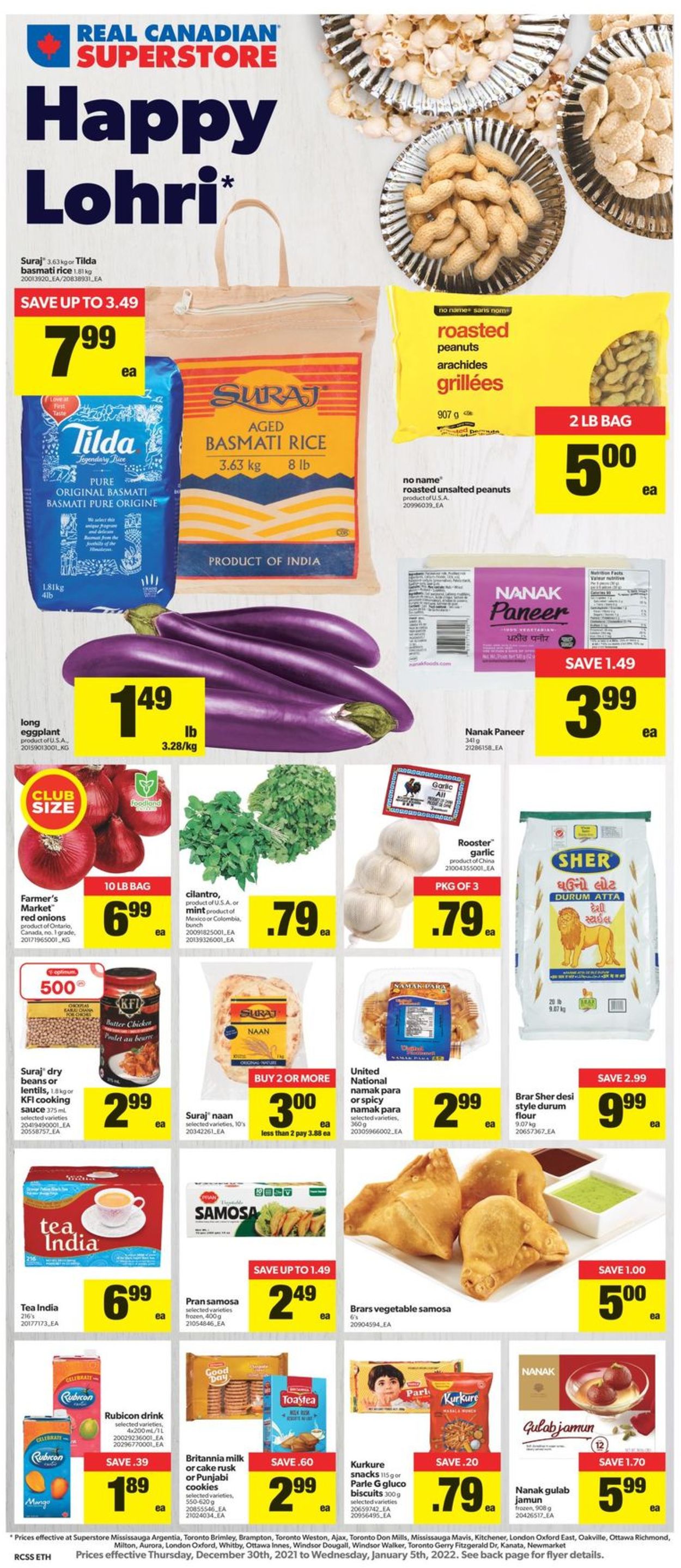 Real Canadian Superstore Flyer - 12/30-01/05/2022