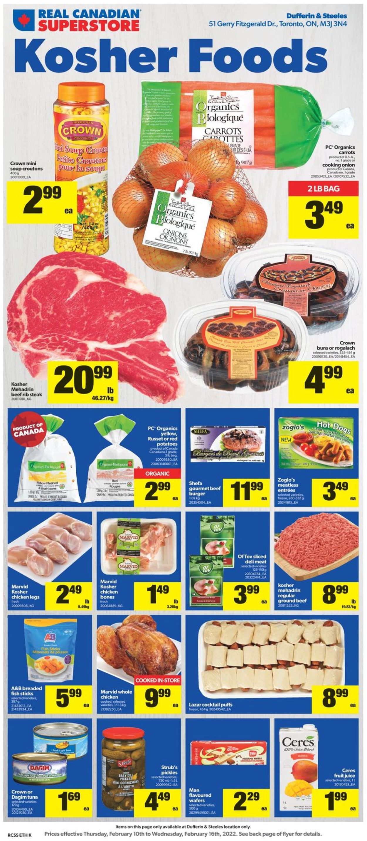 Real Canadian Superstore Flyer - 02/10-02/16/2022