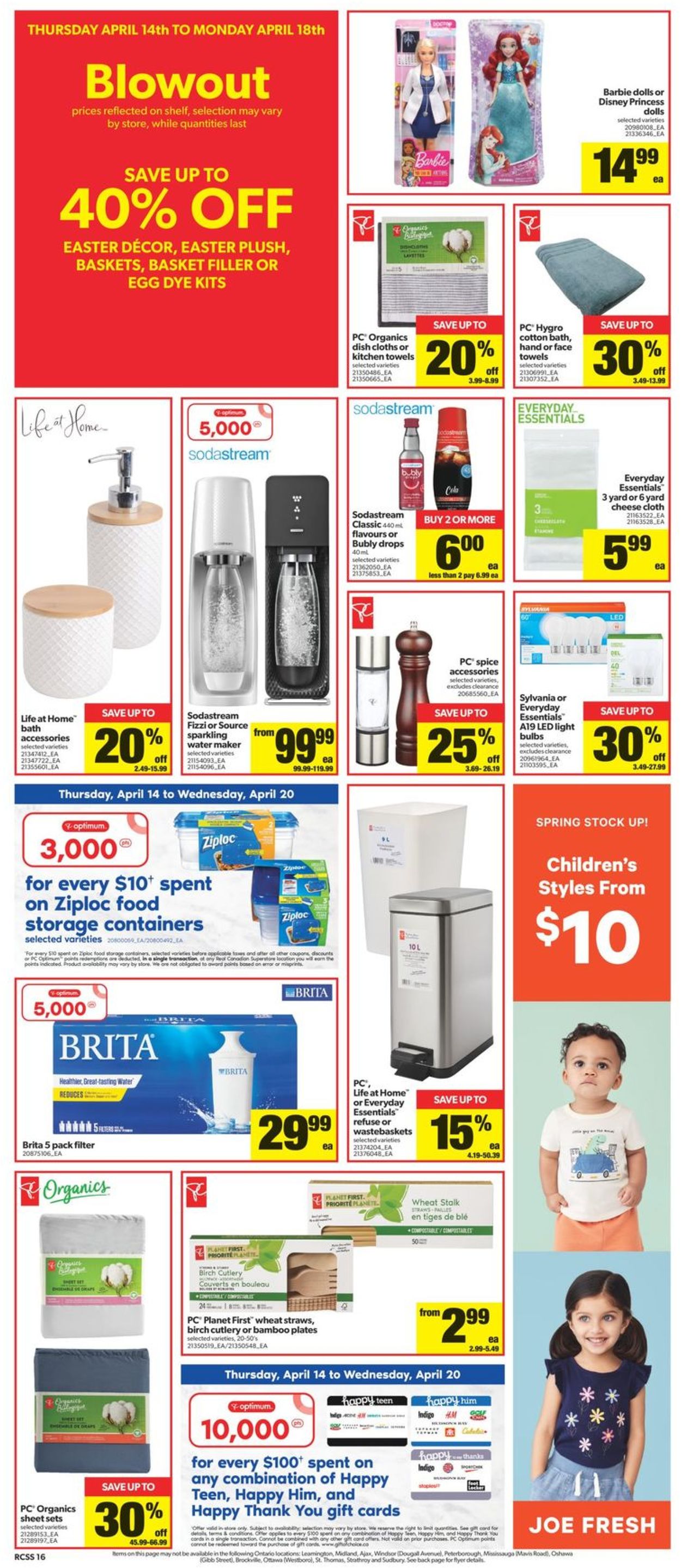 Real Canadian Superstore EASTER 2022 Flyer - 04/14-04/20/2022 (Page 17)