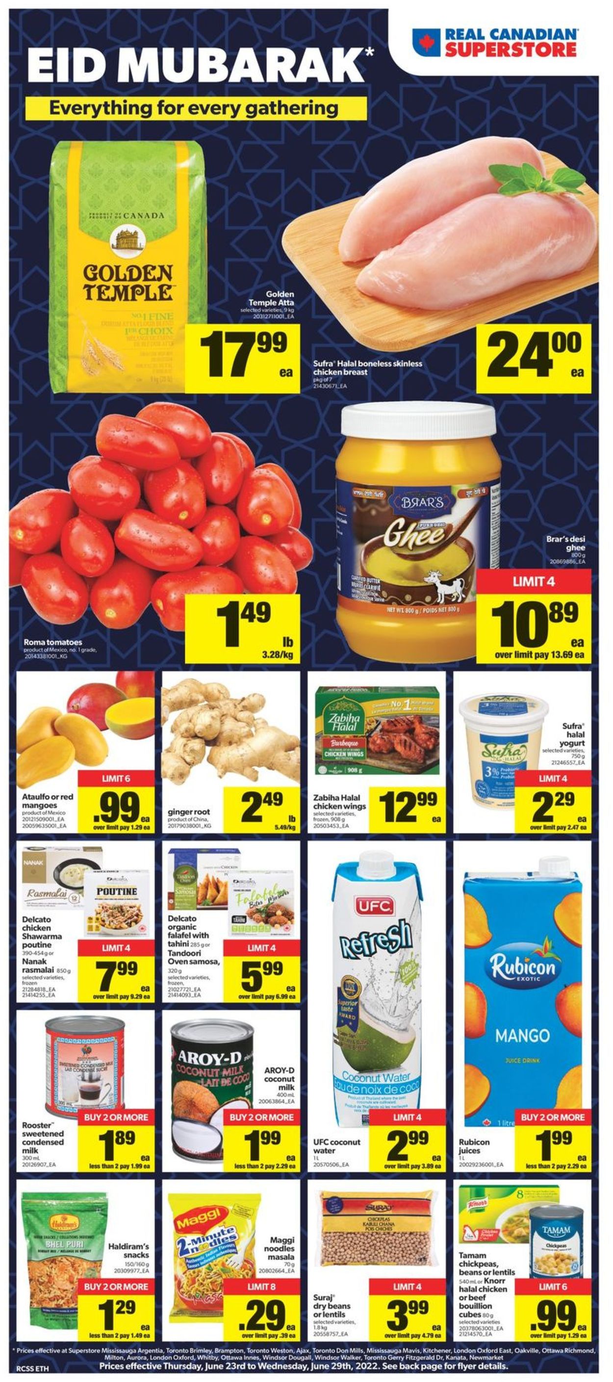 Real Canadian Superstore Flyer - 06/23-06/29/2022