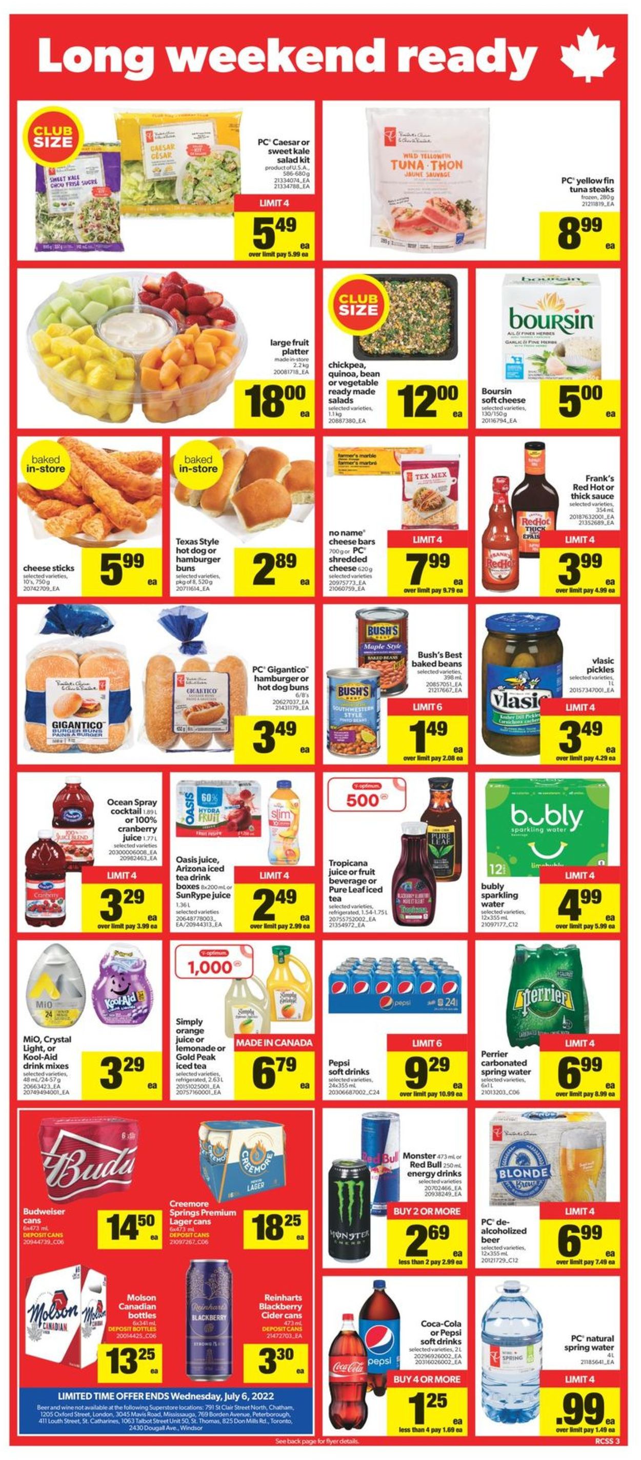 Real Canadian Superstore Flyer - 06/30-07/06/2022 (Page 4)