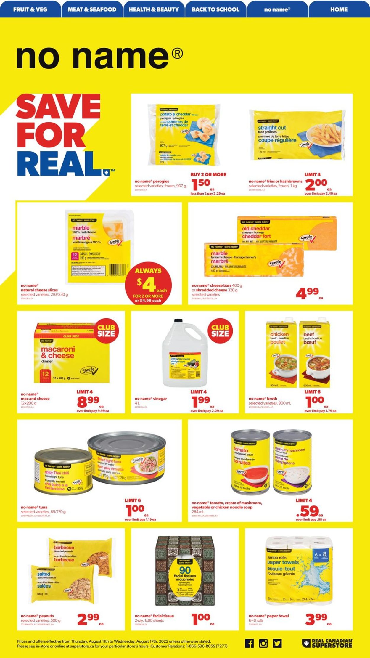 Real Canadian Superstore Flyer - 08/11-08/17/2022 (Page 4)