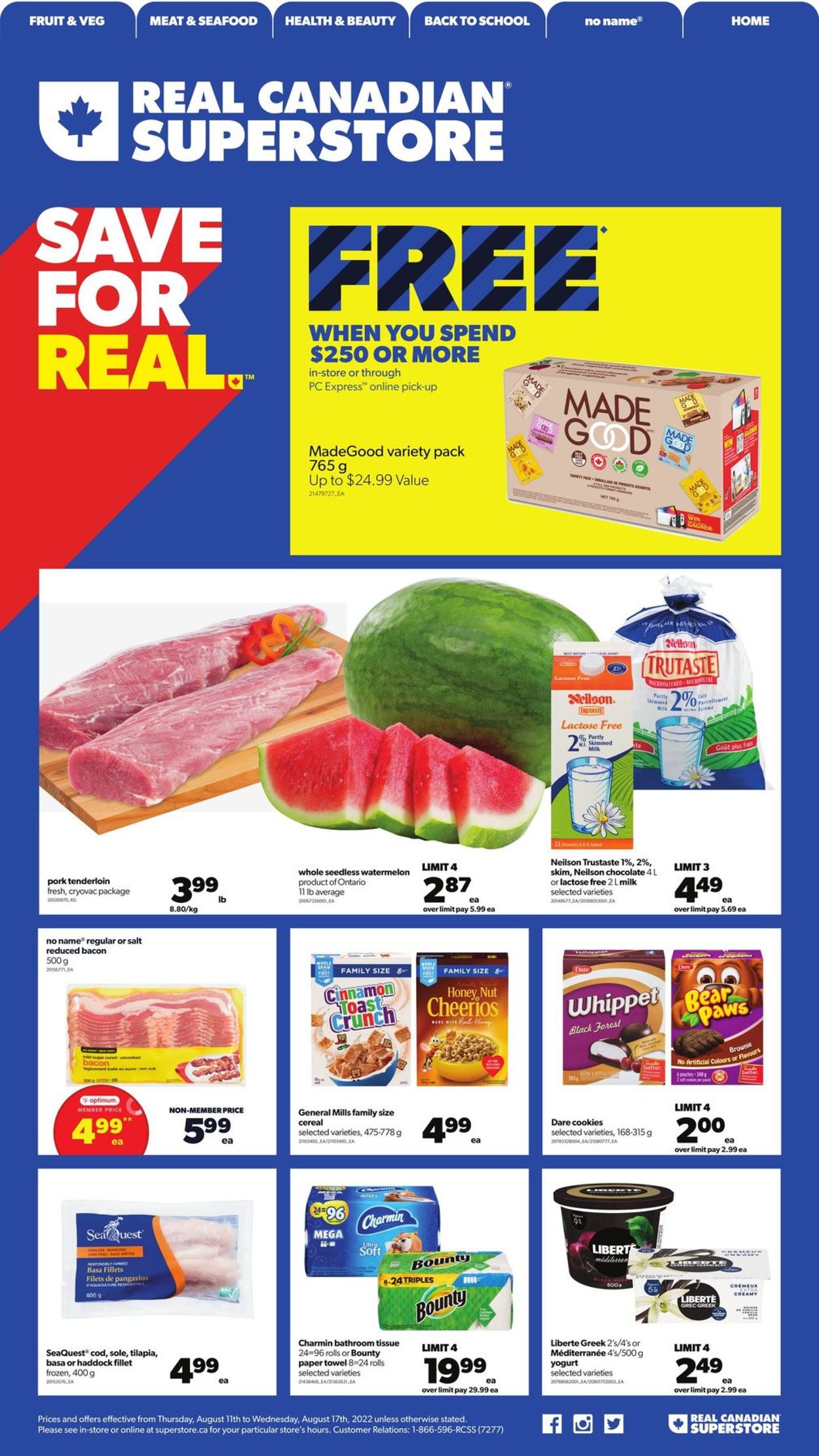 Real Canadian Superstore Flyer - 08/11-08/17/2022