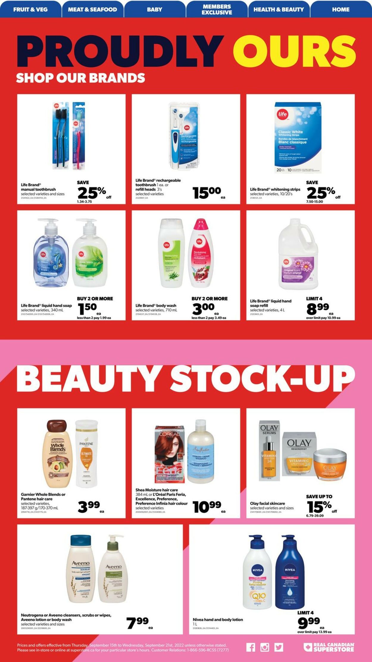 Real Canadian Superstore Flyer - 09/15-09/21/2022 (Page 18)