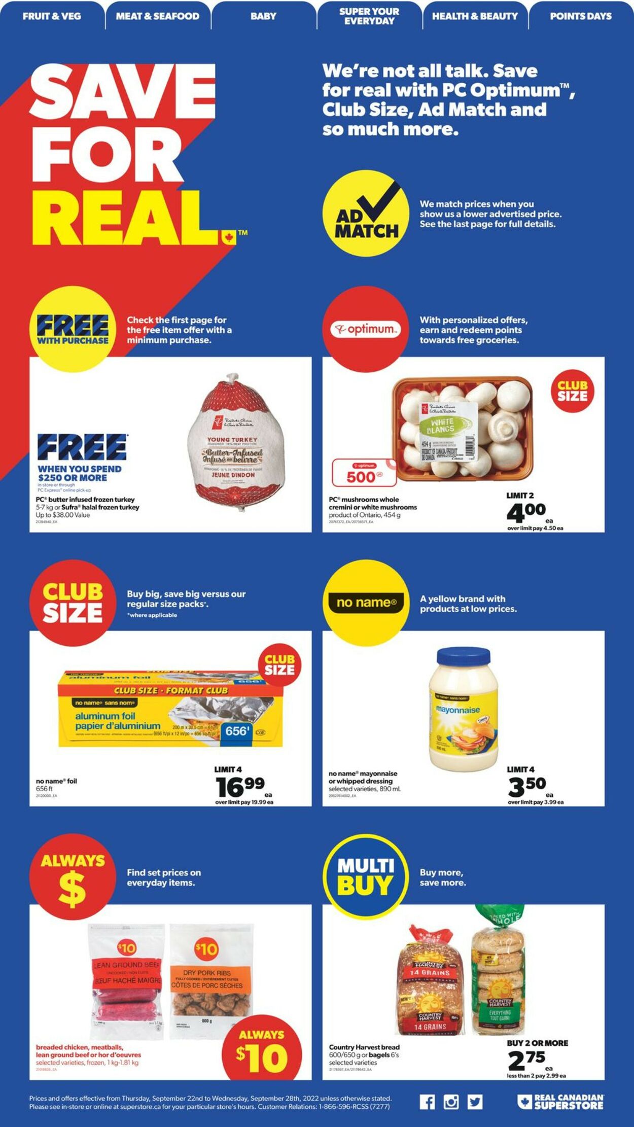 Real Canadian Superstore Flyer - 09/22-09/28/2022 (Page 8)