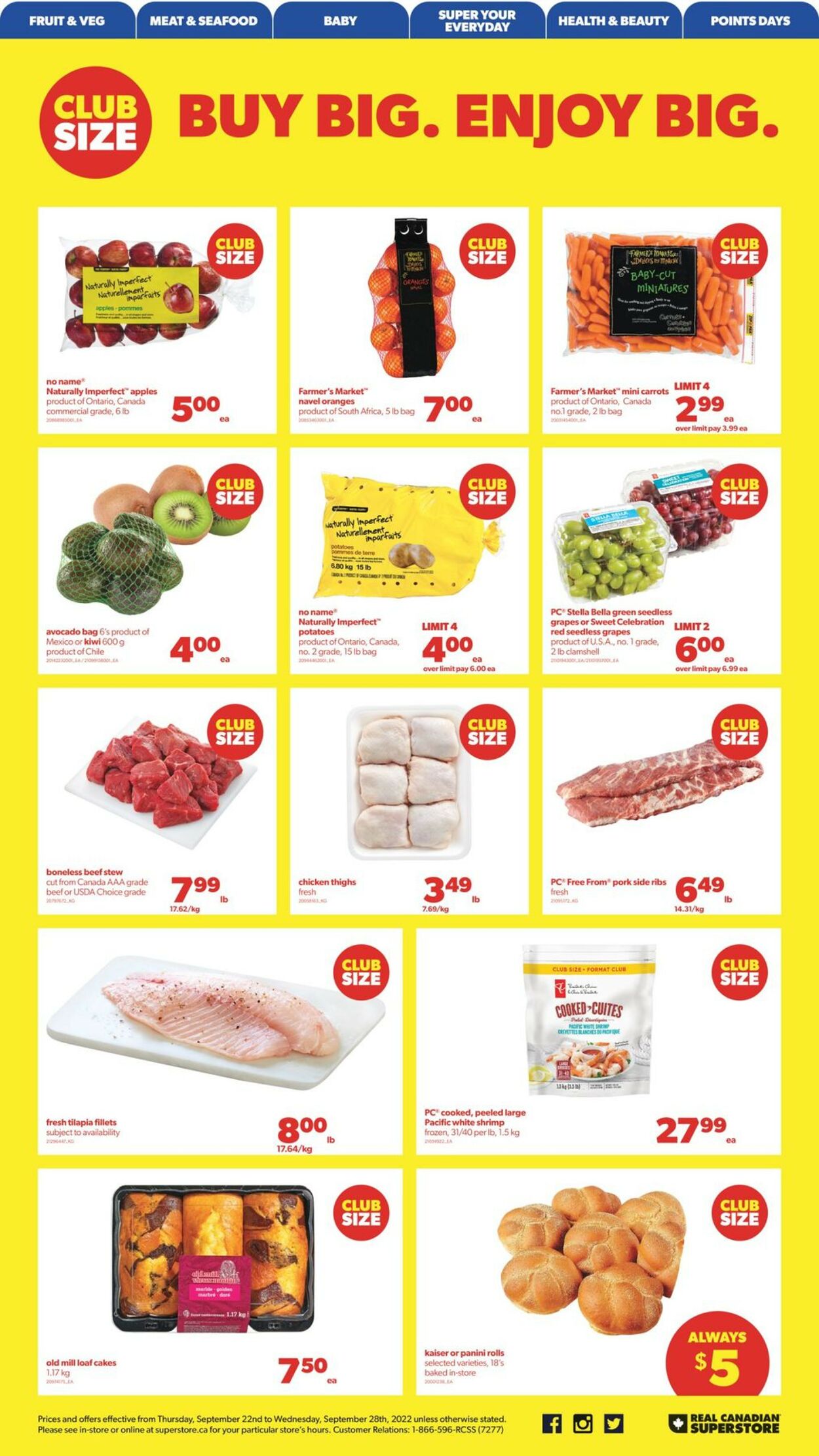 Real Canadian Superstore Flyer - 09/22-09/28/2022 (Page 9)