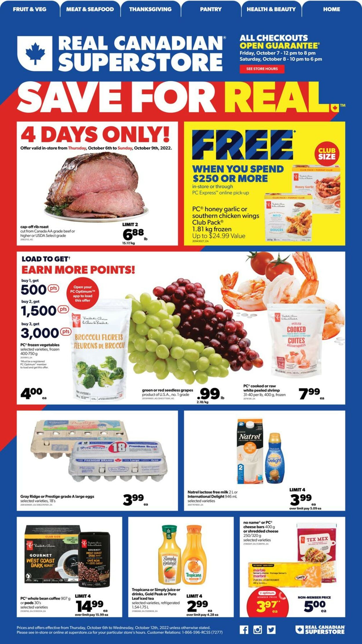 Real Canadian Superstore Flyer - 10/06-10/12/2022