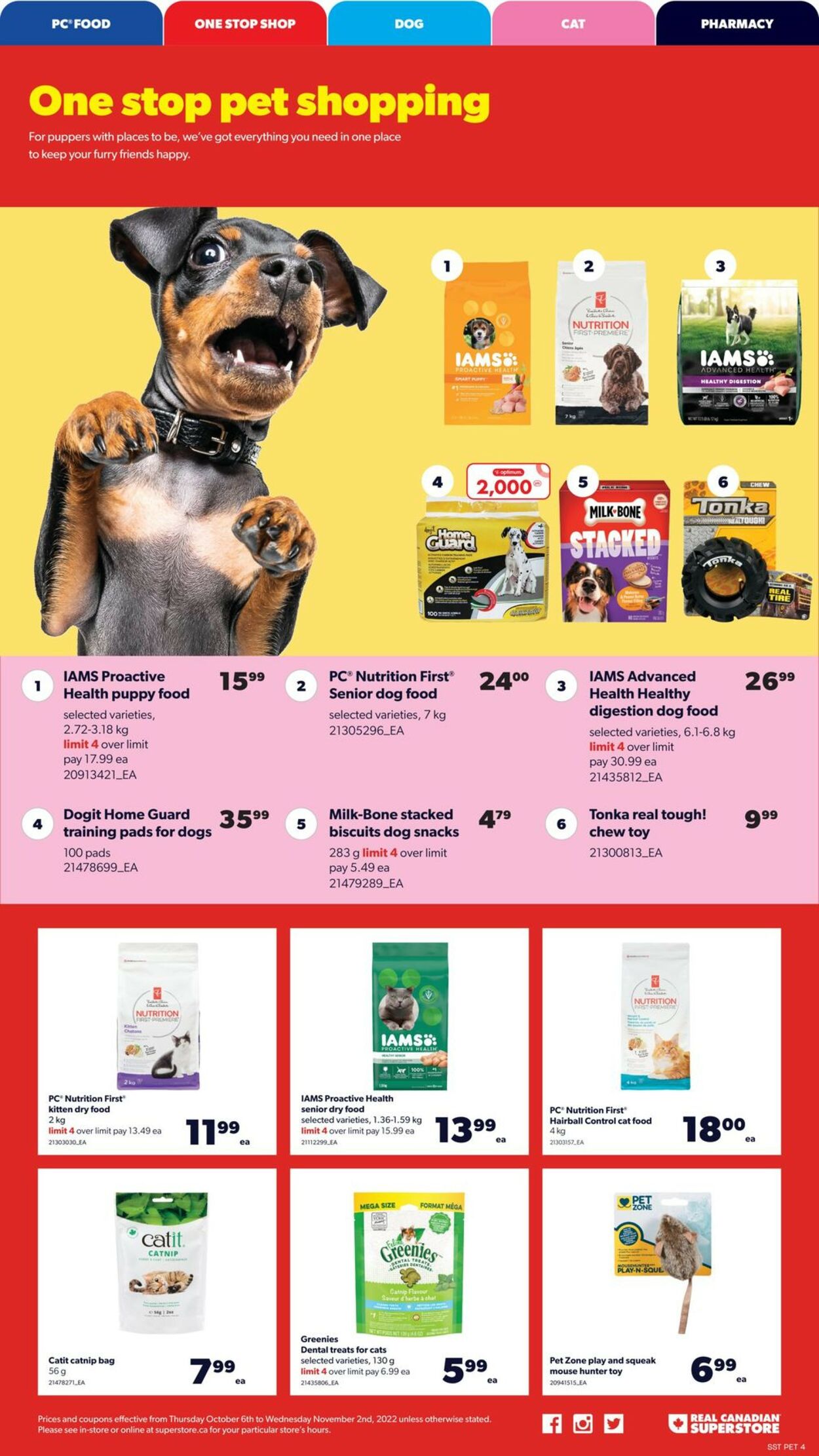 Real Canadian Superstore Flyer - 10/06-11/02/2022 (Page 4)