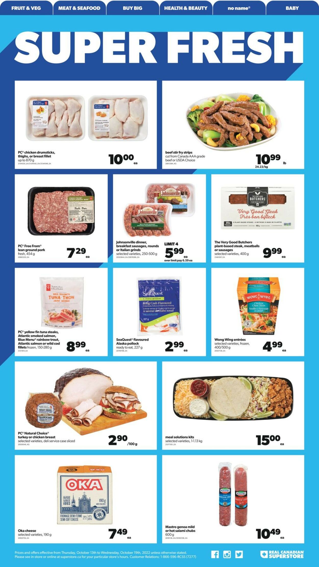 Real Canadian Superstore Flyer - 10/13-10/19/2022 (Page 11)