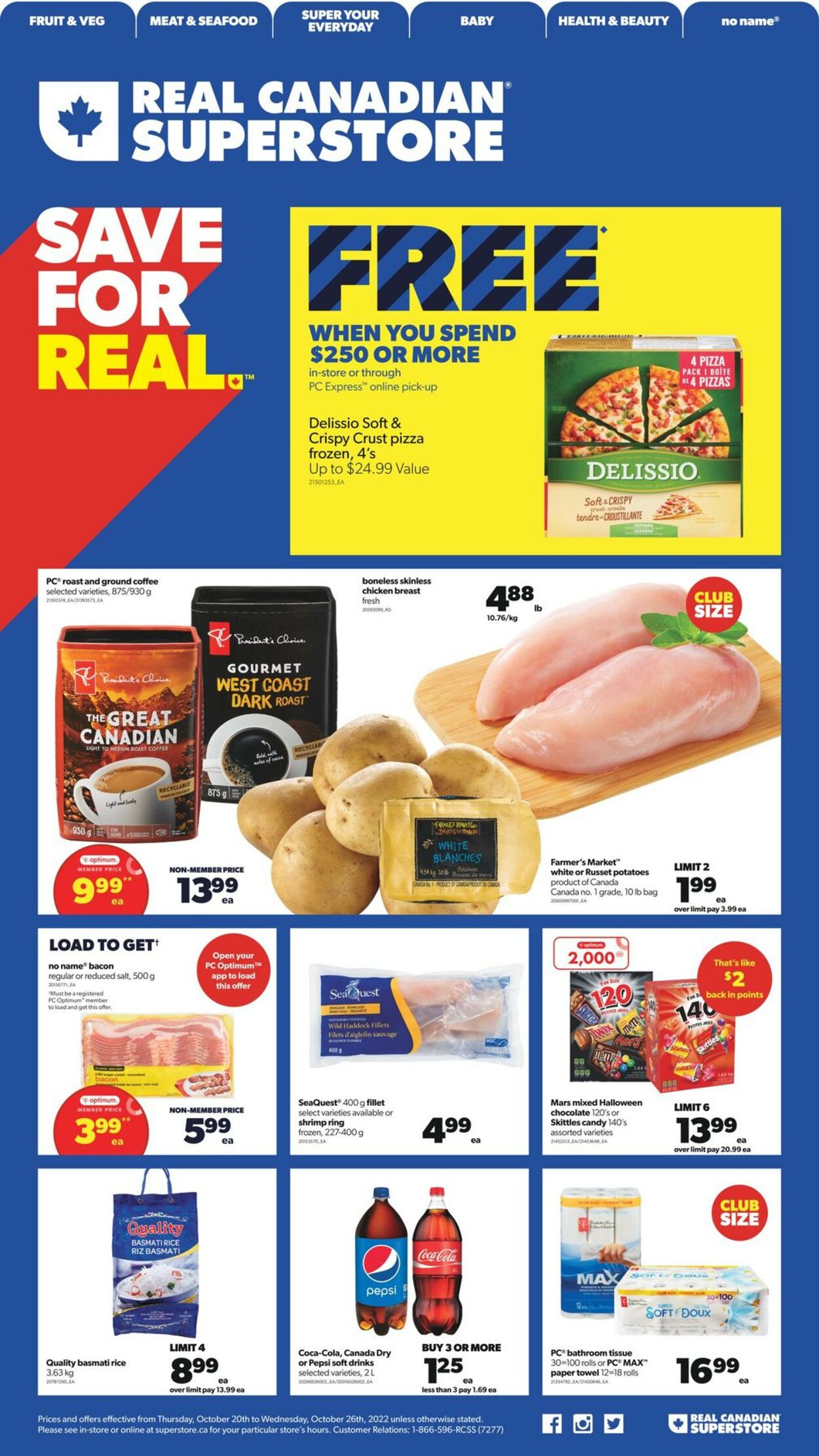 Real Canadian Superstore Flyer - 10/20-10/26/2022