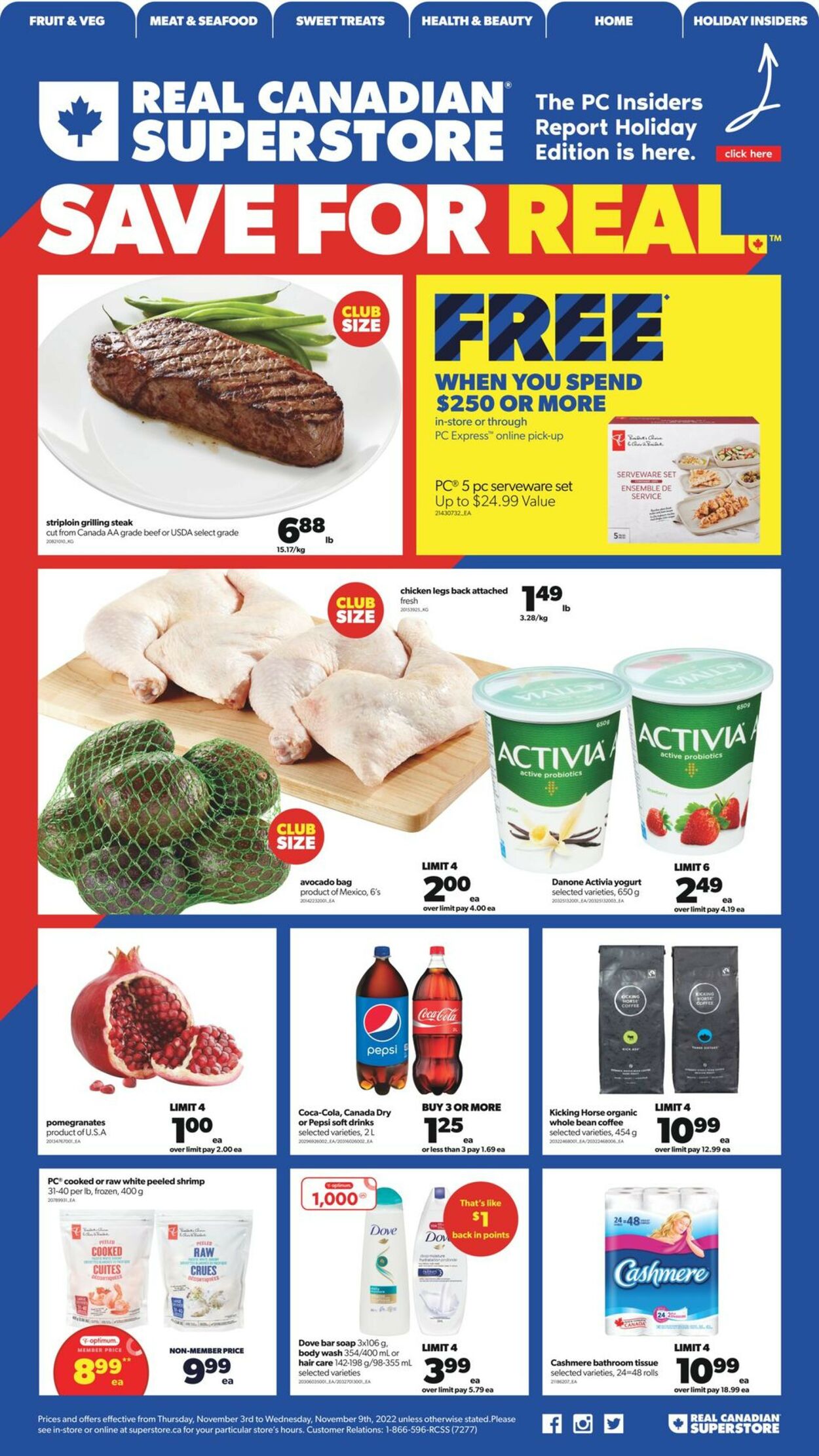Real Canadian Superstore Flyer - 11/03-11/09/2022