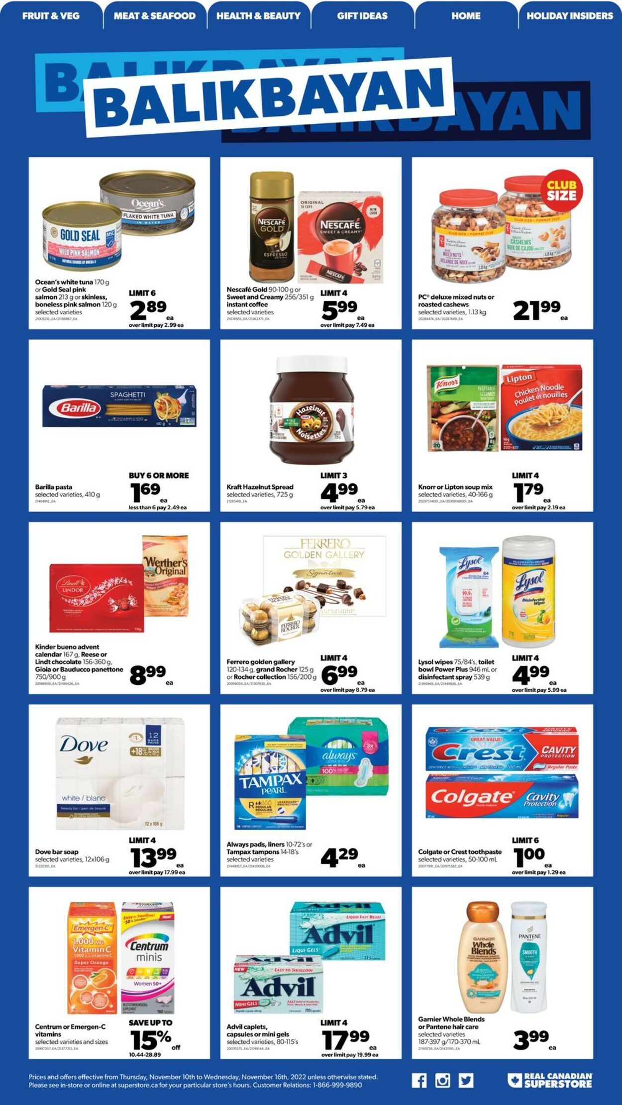 Real Canadian Superstore Flyer - 11/10-11/16/2022 (Page 4)
