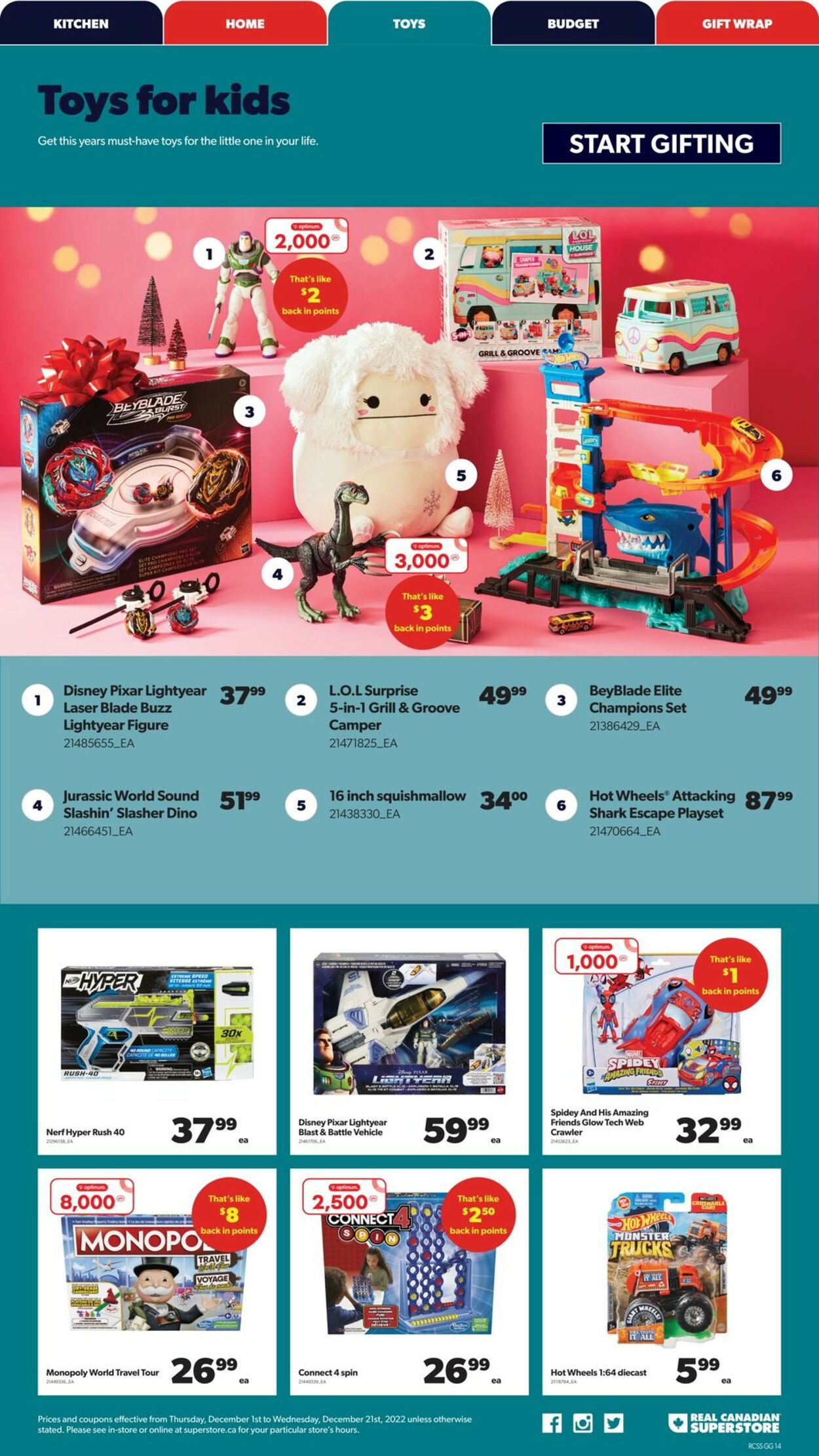 Real Canadian Superstore Flyer - 12/01-12/21/2022 (Page 14)