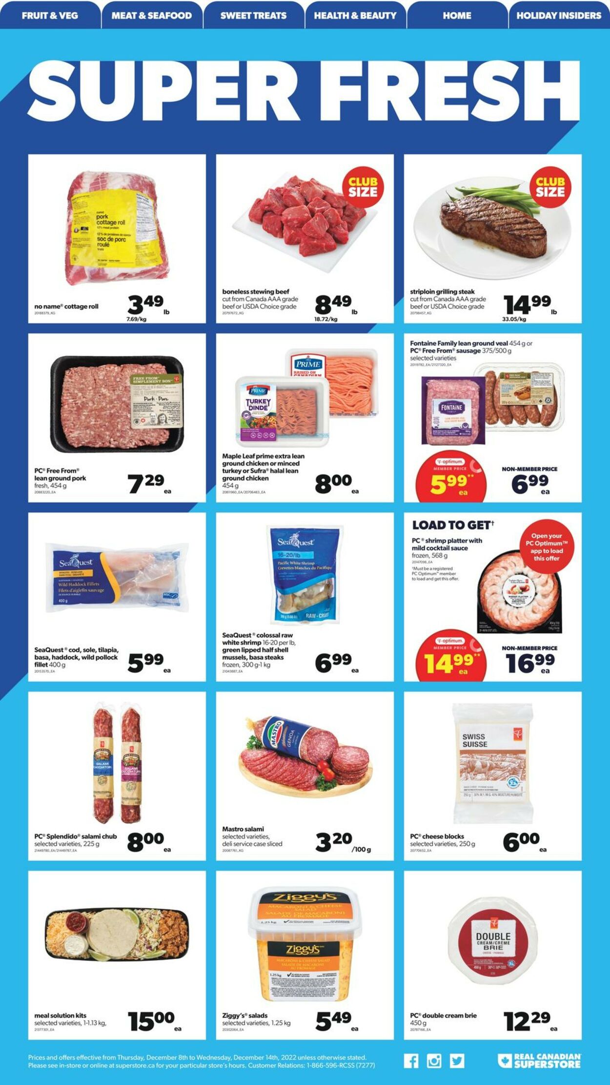 Real Canadian Superstore Flyer - 12/08-12/14/2022 (Page 12)